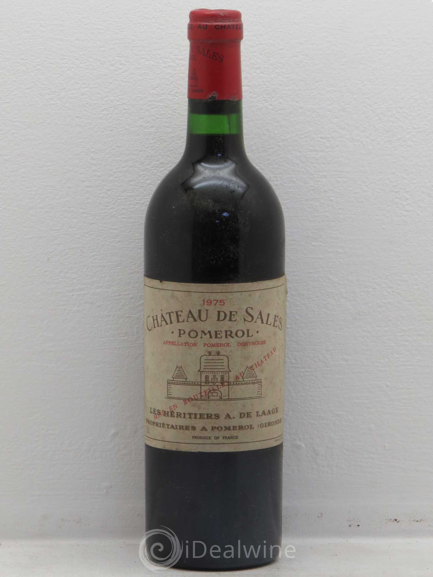 Château de Sales 1975 - Lot de 1 bouteille - 0