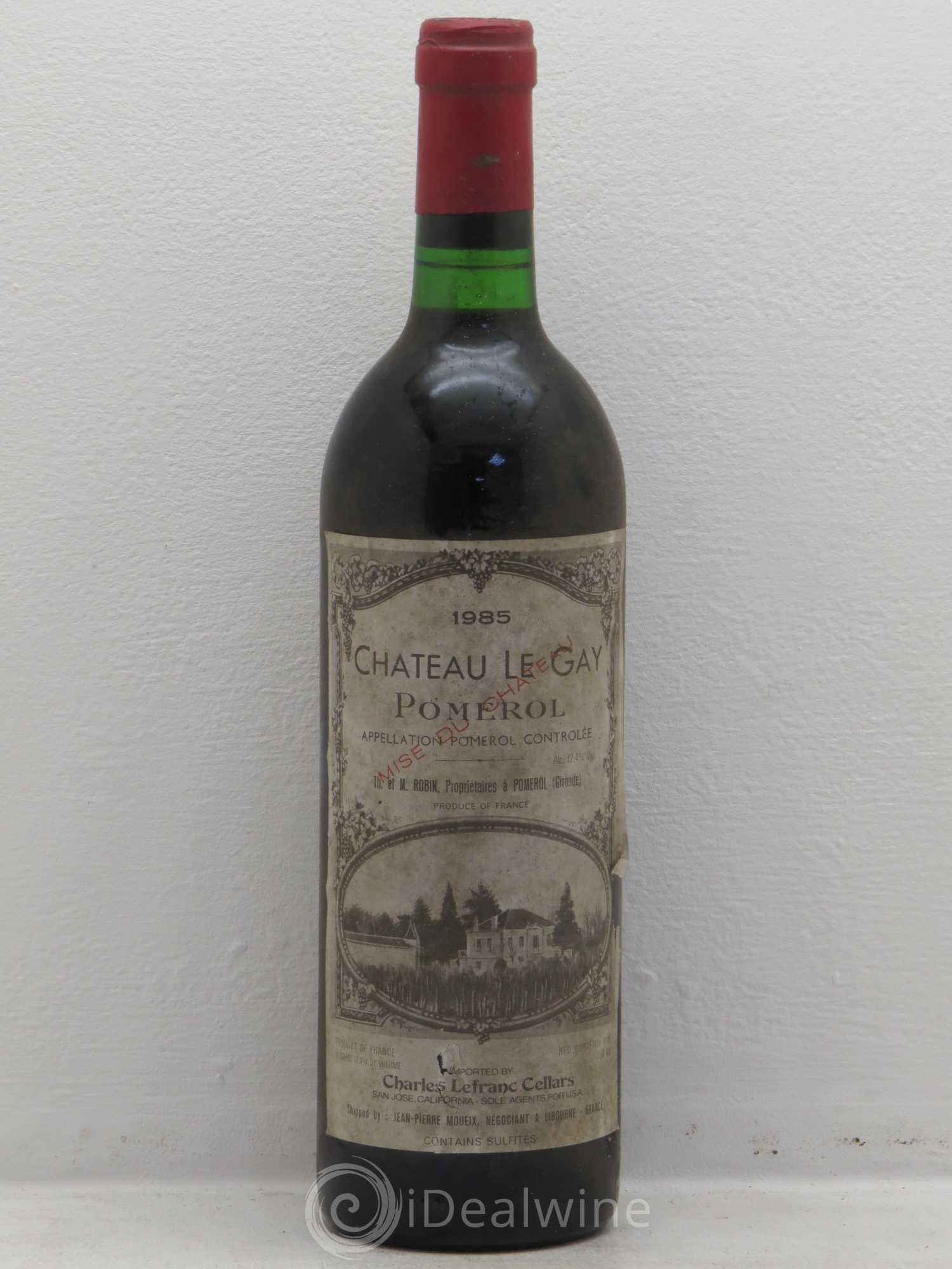 Château Le Gay 1985 - Lot de 1 bouteille - 0