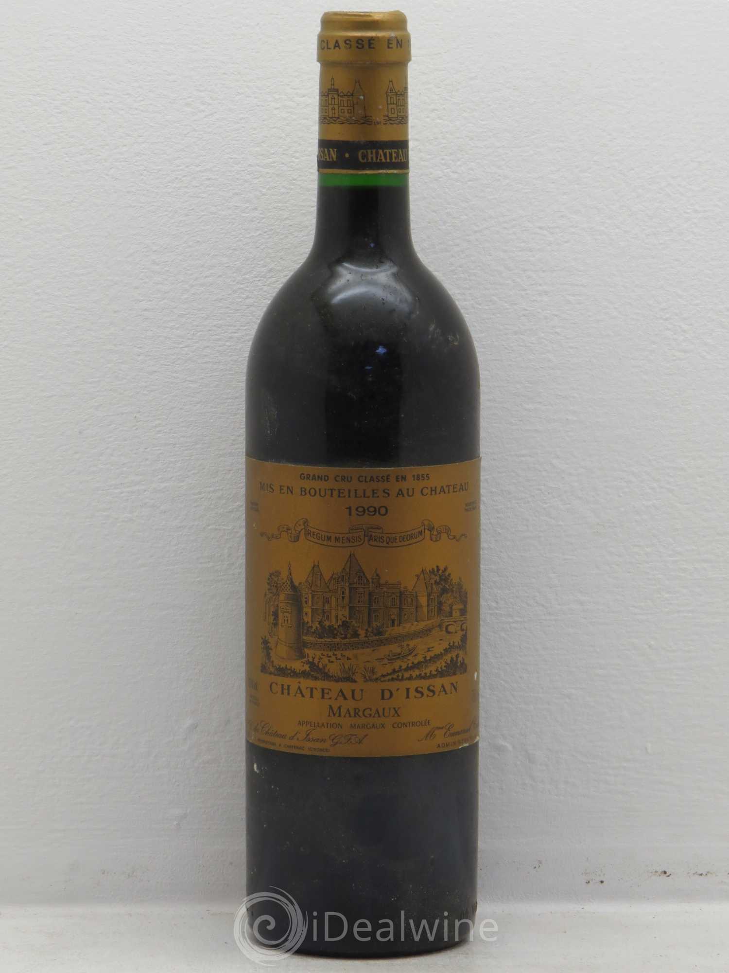 Château d'Issan 3ème Grand Cru Classé 1990 - Lot de 1 bouteille - 0
