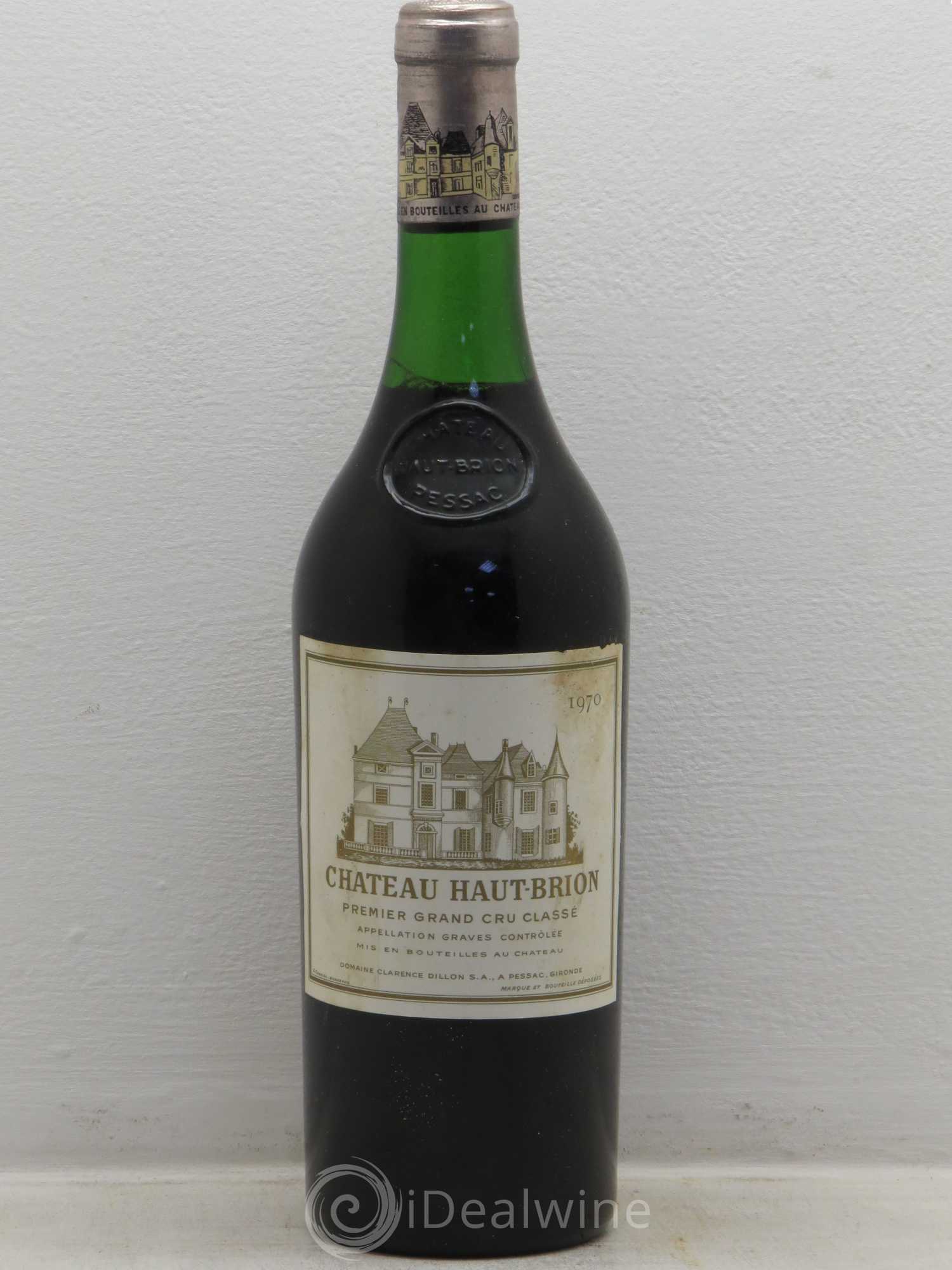 Château Haut Brion 1er Grand Cru Classé 1970 - Lot de 1 bouteille - 0
