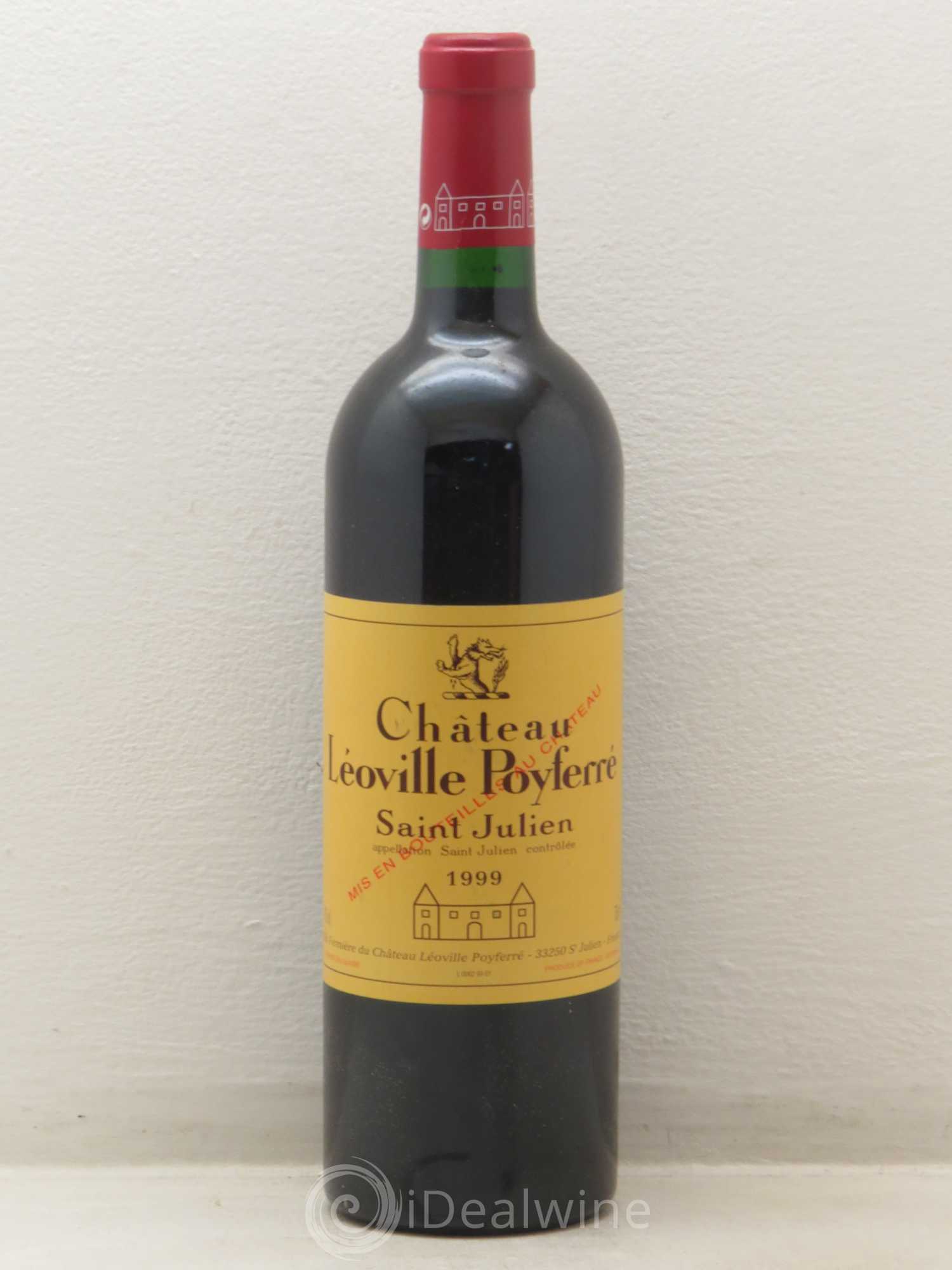 Château Léoville Poyferré 2ème Grand Cru Classé 1999 - Lot de 1 bouteille - 0