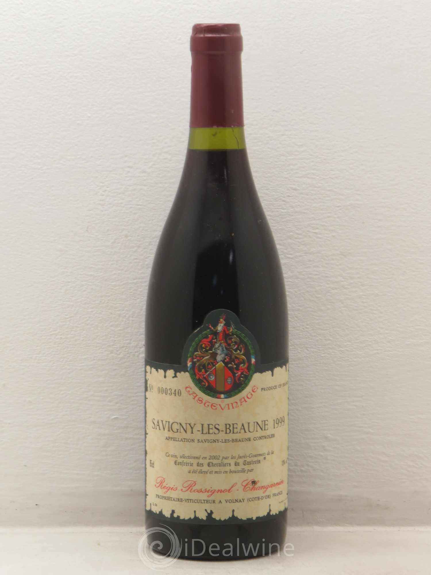 Savigny-lès-Beaune Tastevinage 1999 - Lot de 1 bouteille - 0
