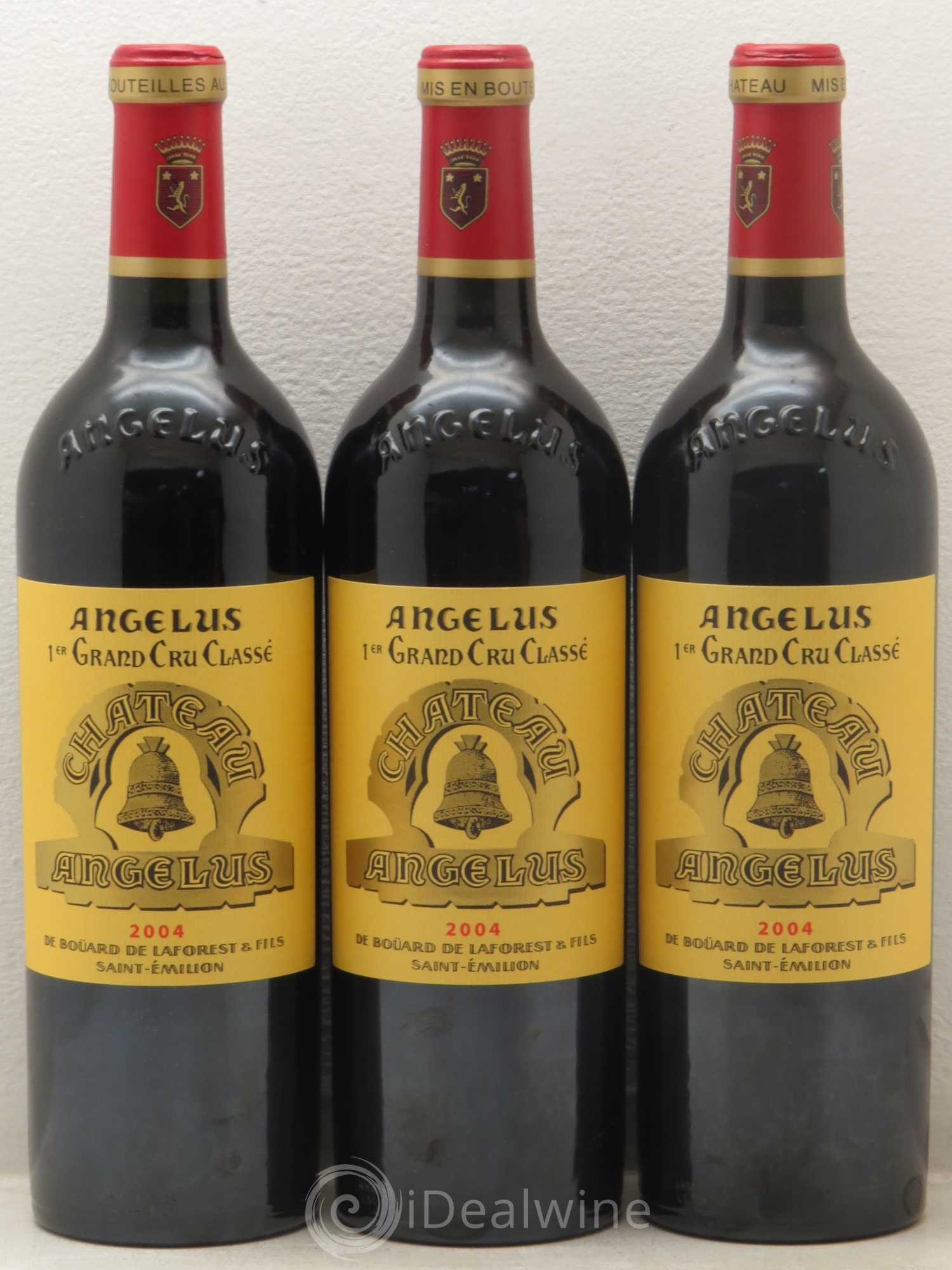 Château Angélus 1er Grand Cru Classé A 2004 - Lot de 5 bouteilles - 1