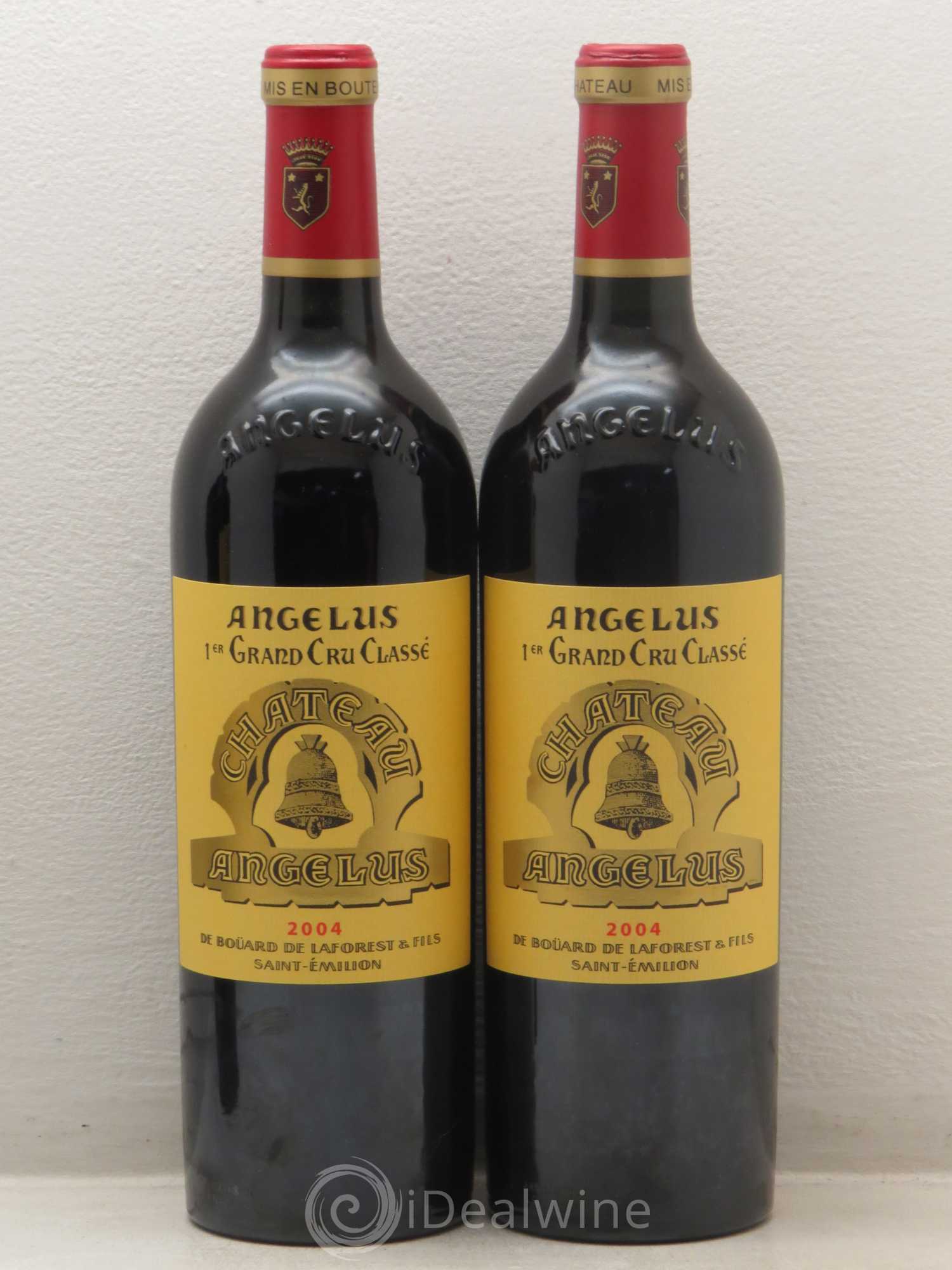 Château Angélus 1er Grand Cru Classé A 2004 - Lot de 5 bouteilles - 2