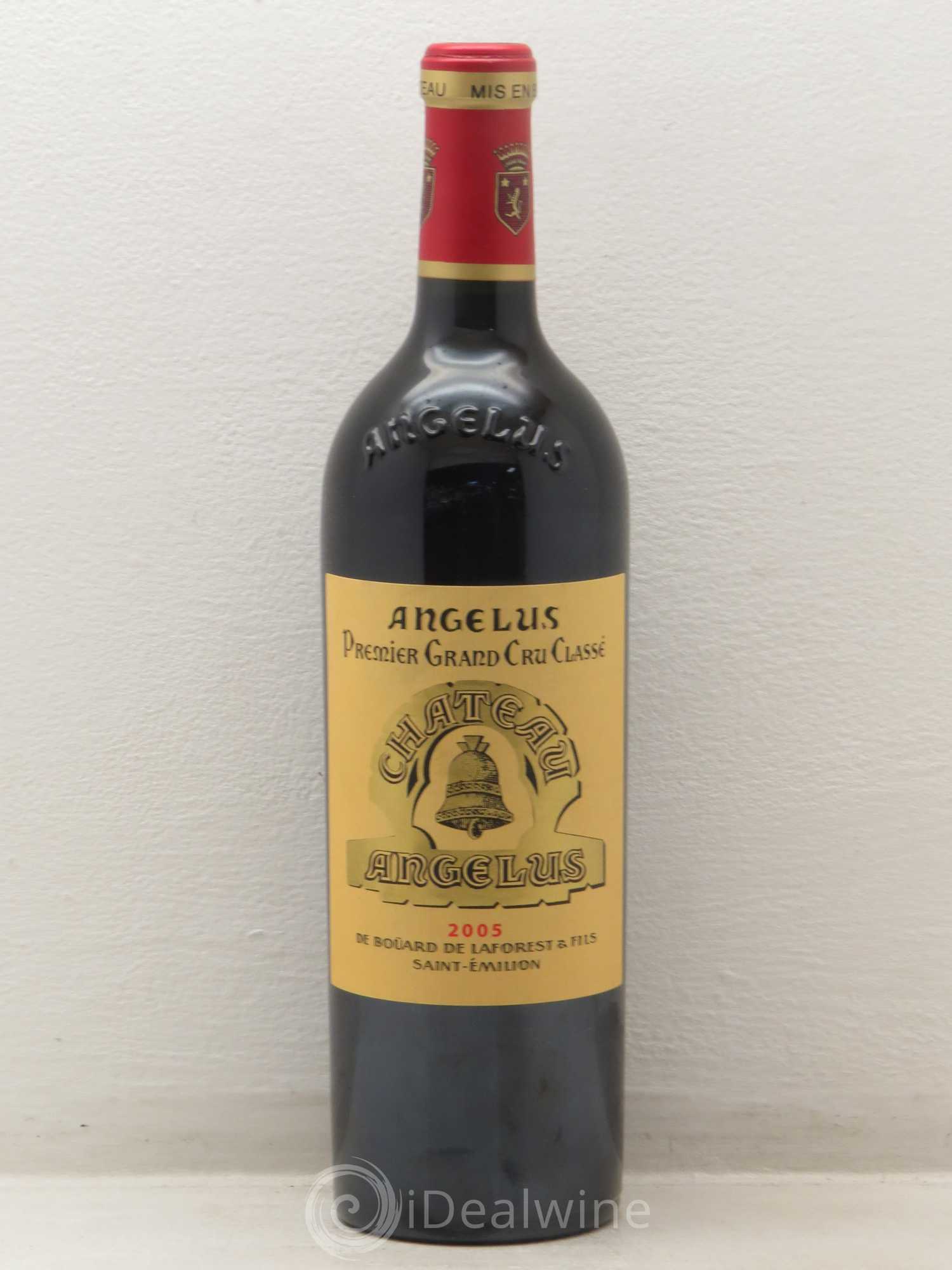 Château Angélus 1er Grand Cru Classé A 2005 - Lot de 1 bouteille - 0