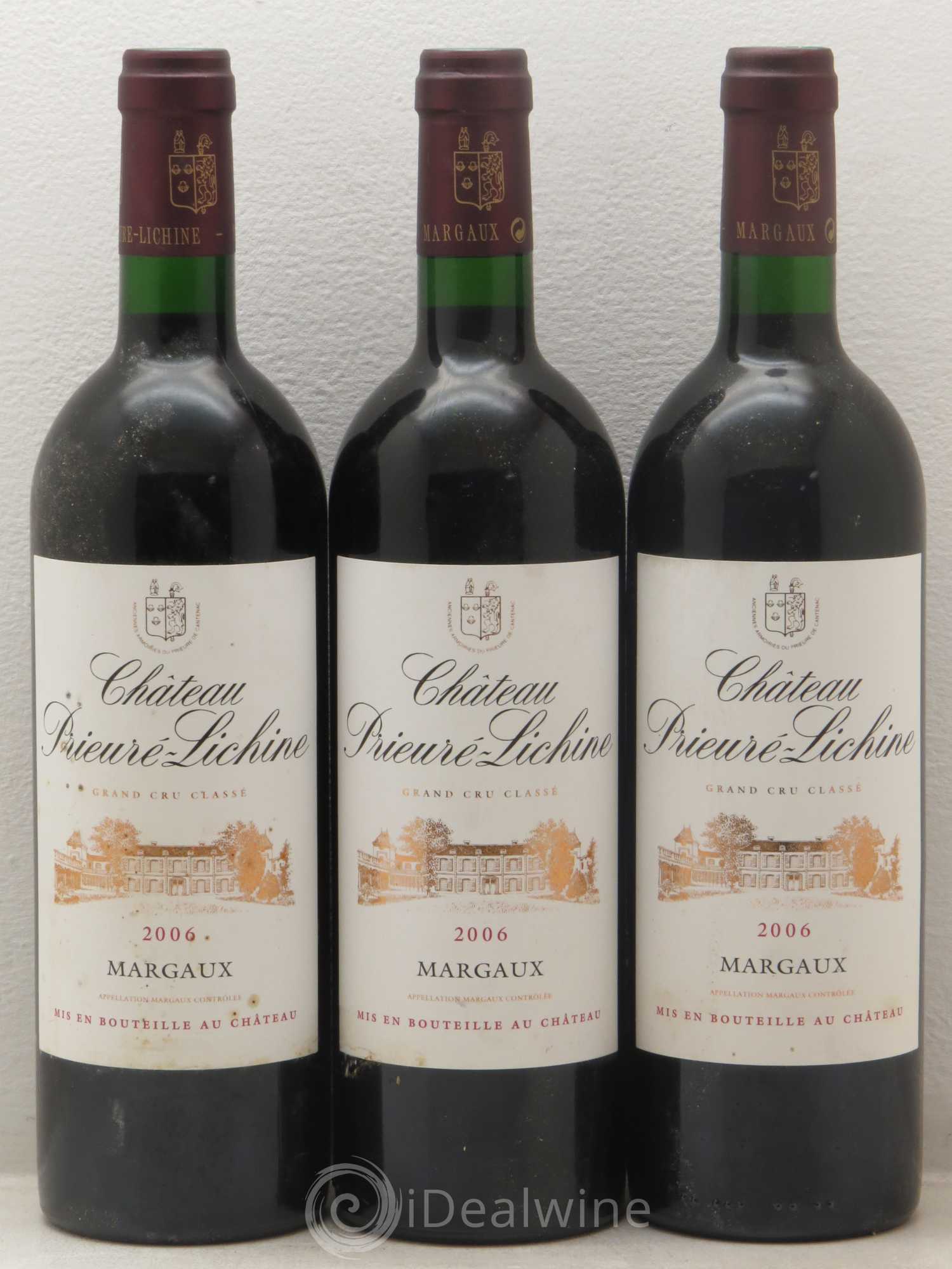 Château Prieuré Lichine 4ème Grand Cru Classé 2006 - Lot de 6 bouteilles - 2