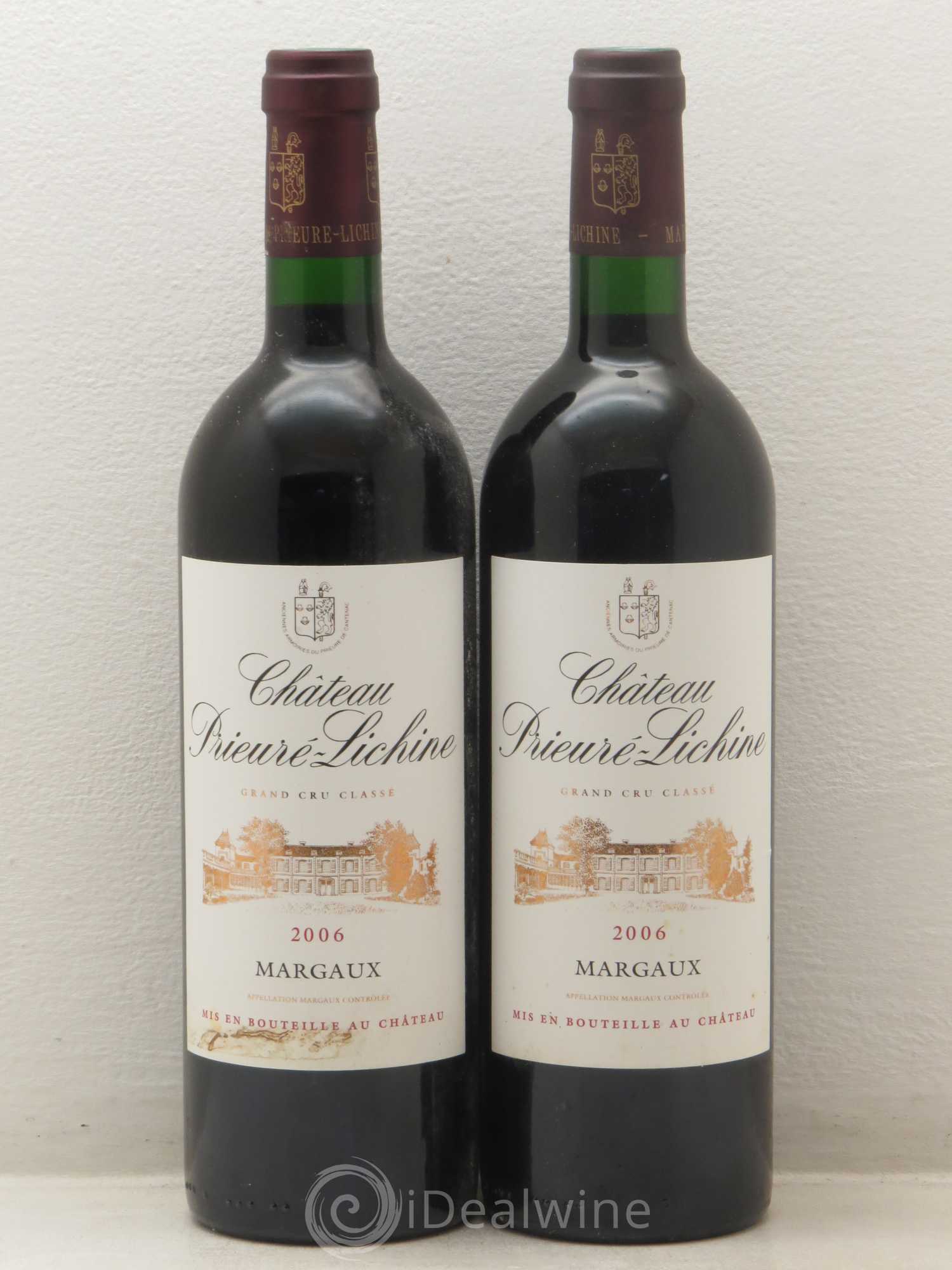Château Prieuré Lichine 4ème Grand Cru Classé 2006 - Lot de 5 bouteilles - 2