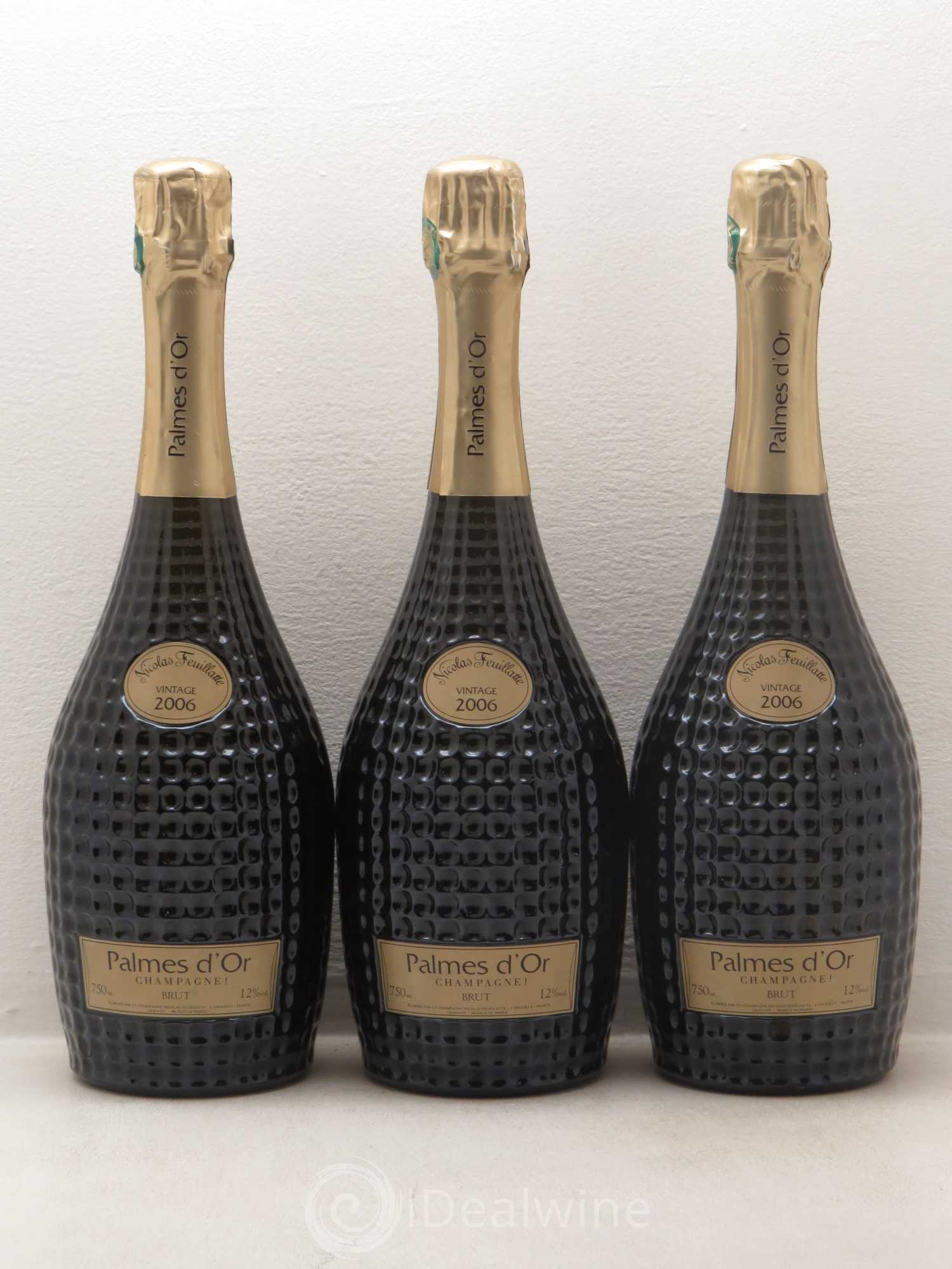 Palme d'Or Nicolas Feuillate 2006 - Lot de 6 bouteilles - 1
