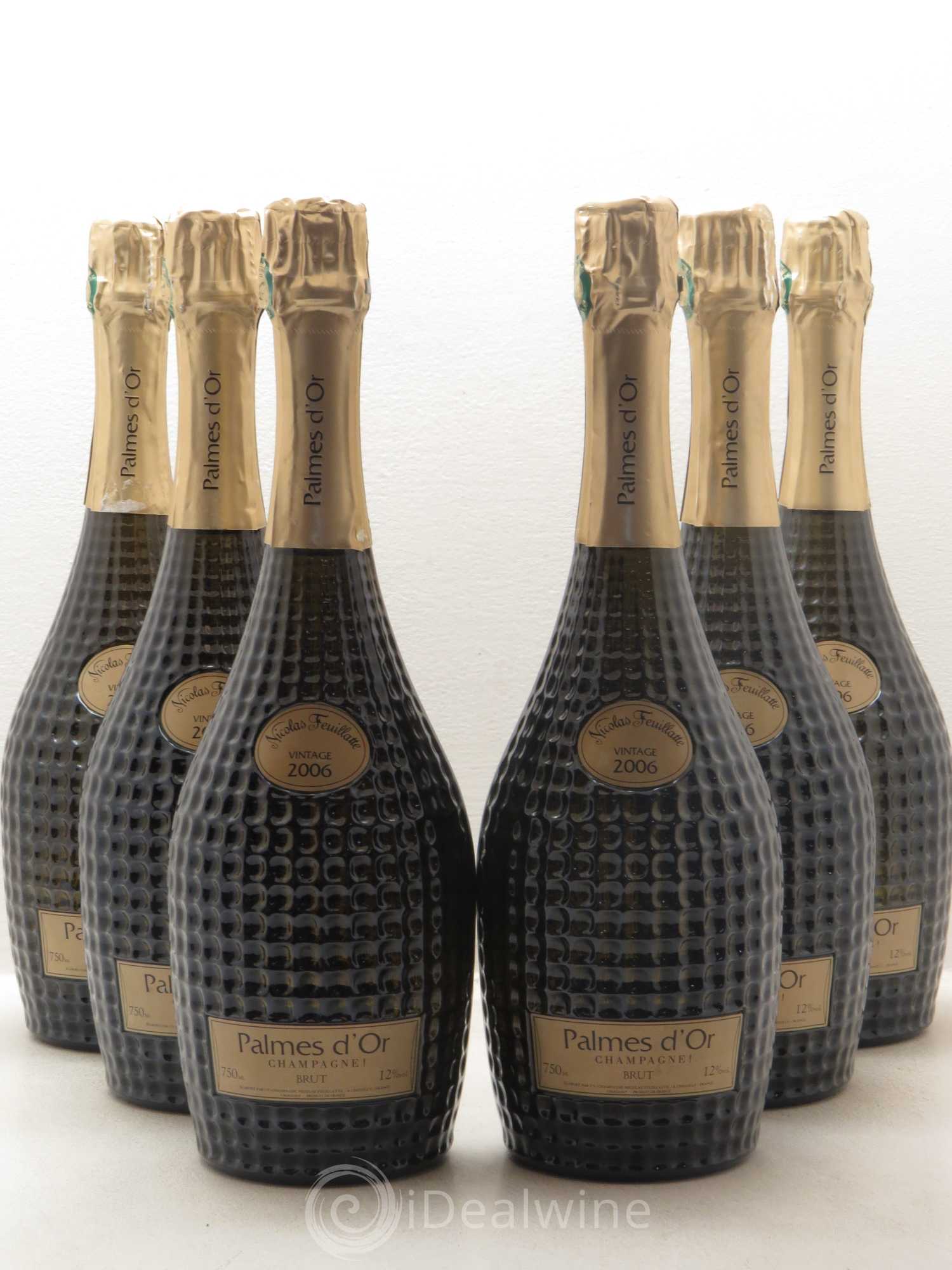 Palme d'Or Nicolas Feuillate 2006 - Lot de 6 bouteilles - 0