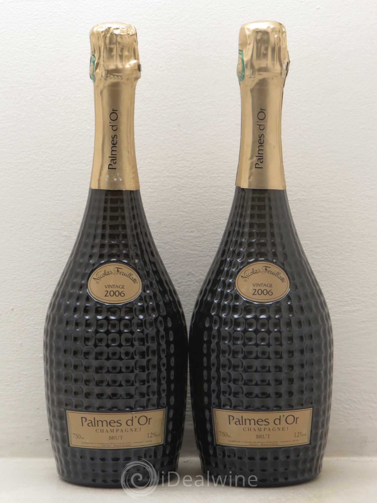 Palme d'Or Nicolas Feuillate 2006 - Lot de 2 bouteilles - 0