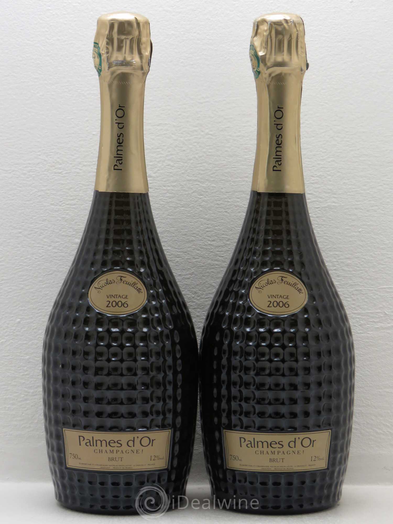 Palme d'Or Nicolas Feuillate 2006 - Lot de 2 bouteilles - 0