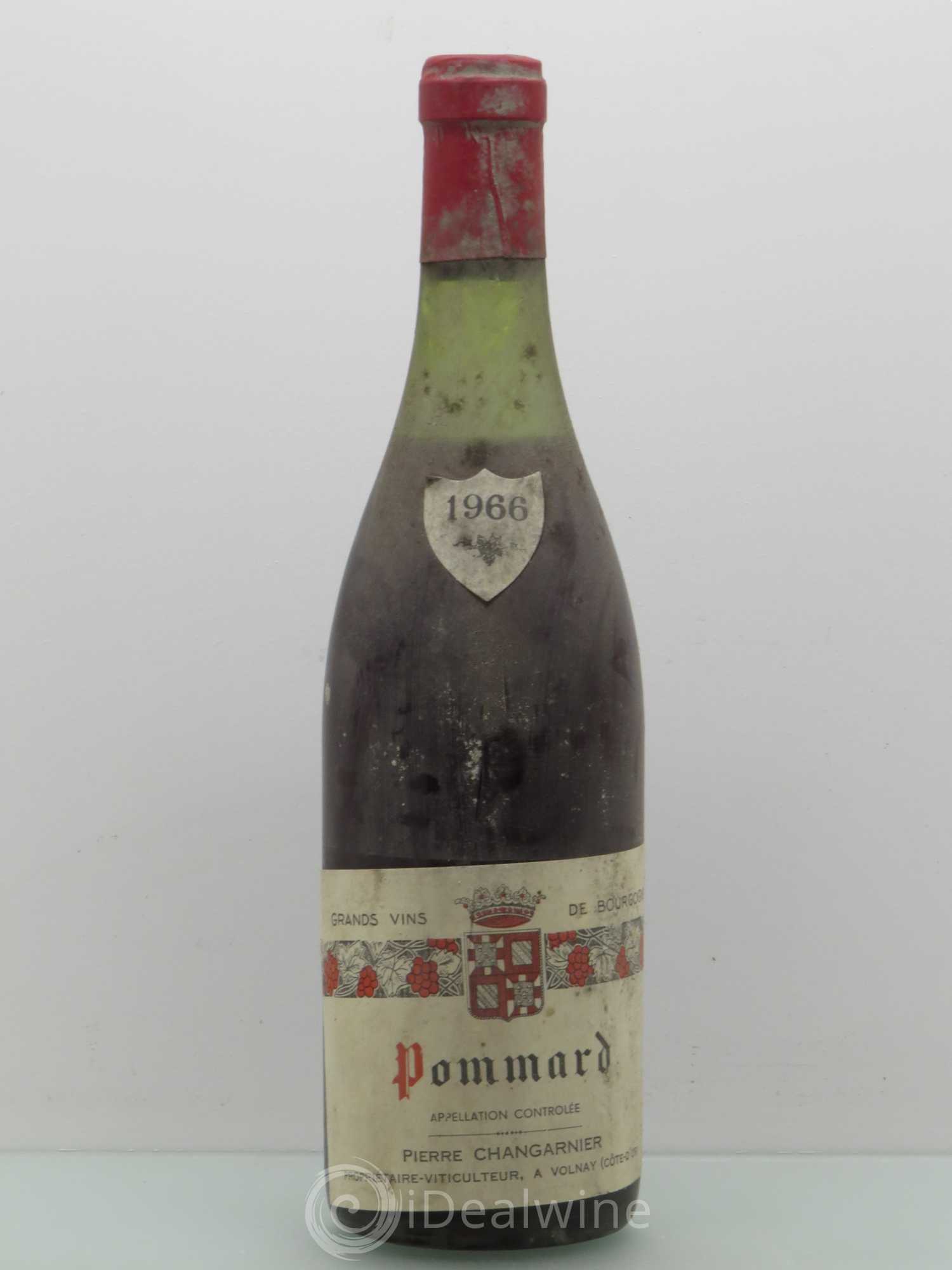 Pommard Changarnier 1966 - Lot de 1 bouteille - 0