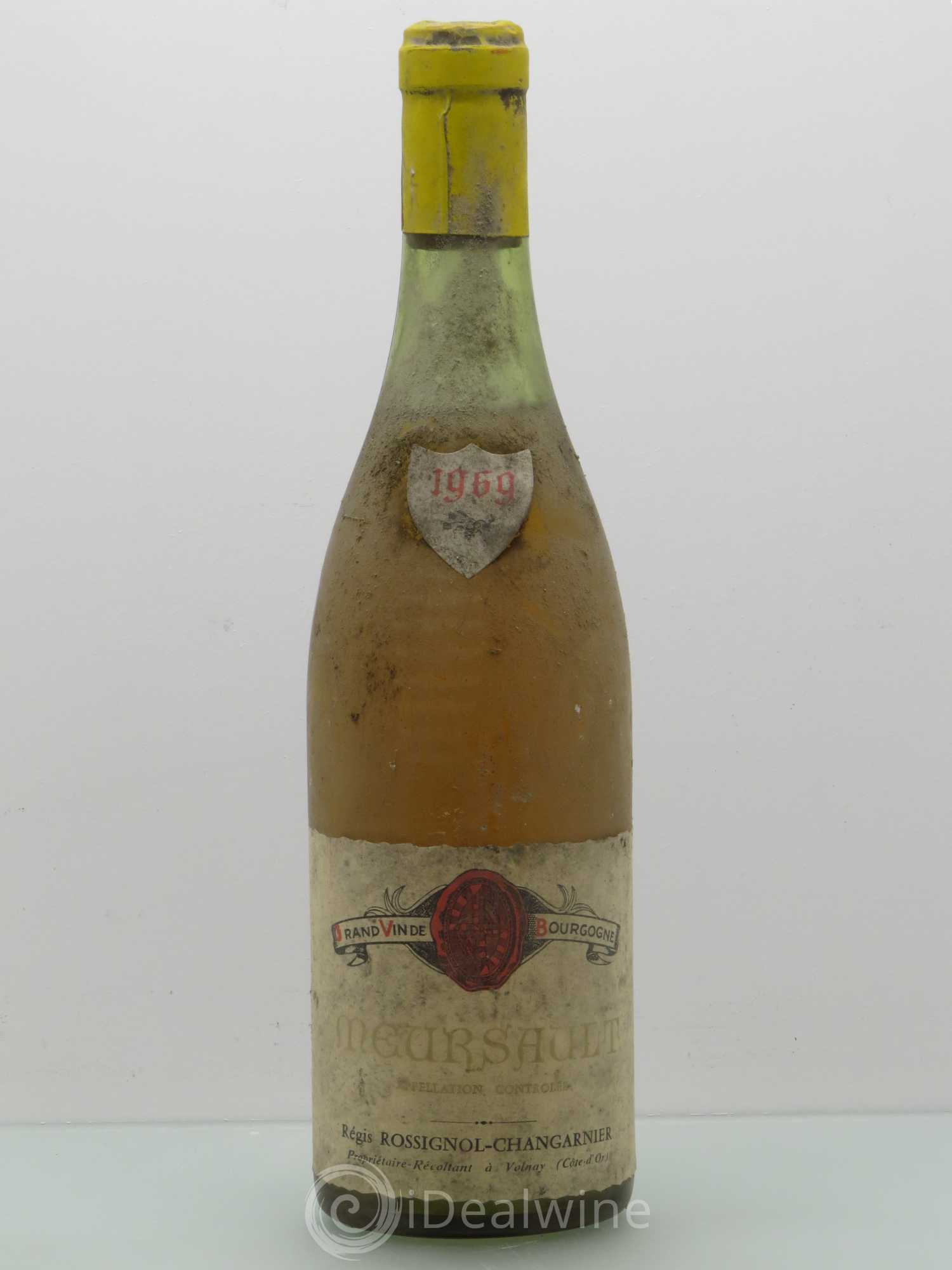 Meursault Rossignol Changarnier 1969 - Posten von 1 Flasche - 0