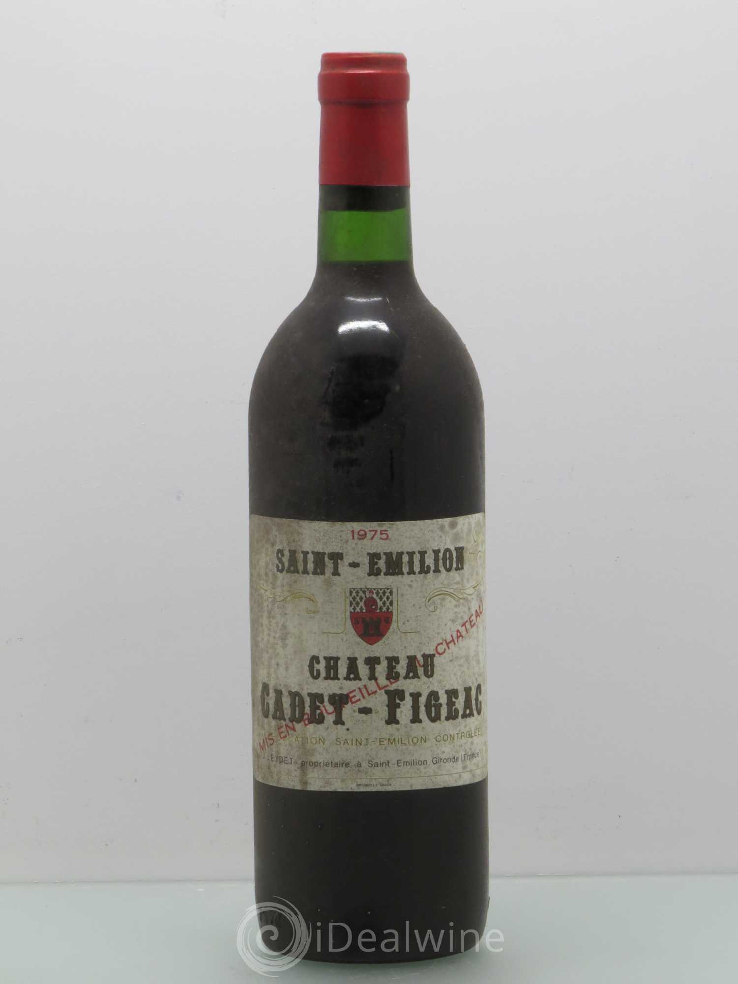 Saint-Émilion Cadet Figeac 1975 - Lot de 1 bouteille - 0