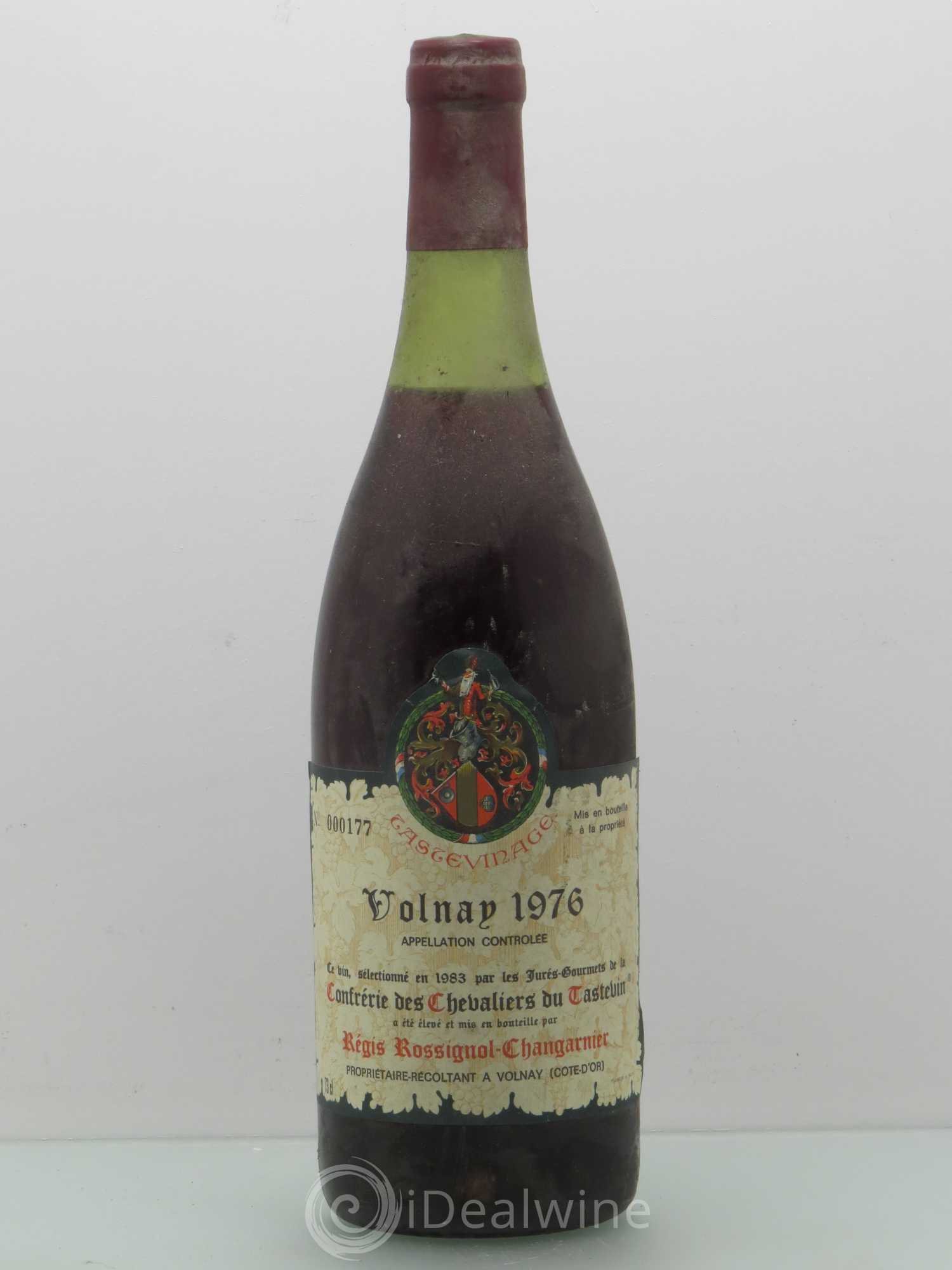 Volnay Chevalier du Tastevin Rossignol Changarnier 1976 - Posten von 1 Flasche - 0