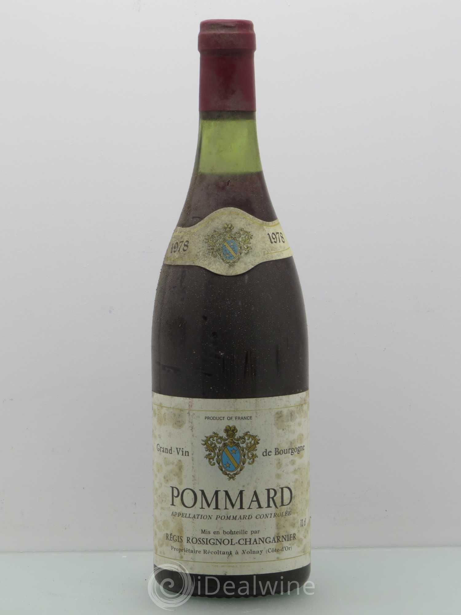 Pommard Rossignol Changarnier 1978 - Posten von 1 Flasche - 0
