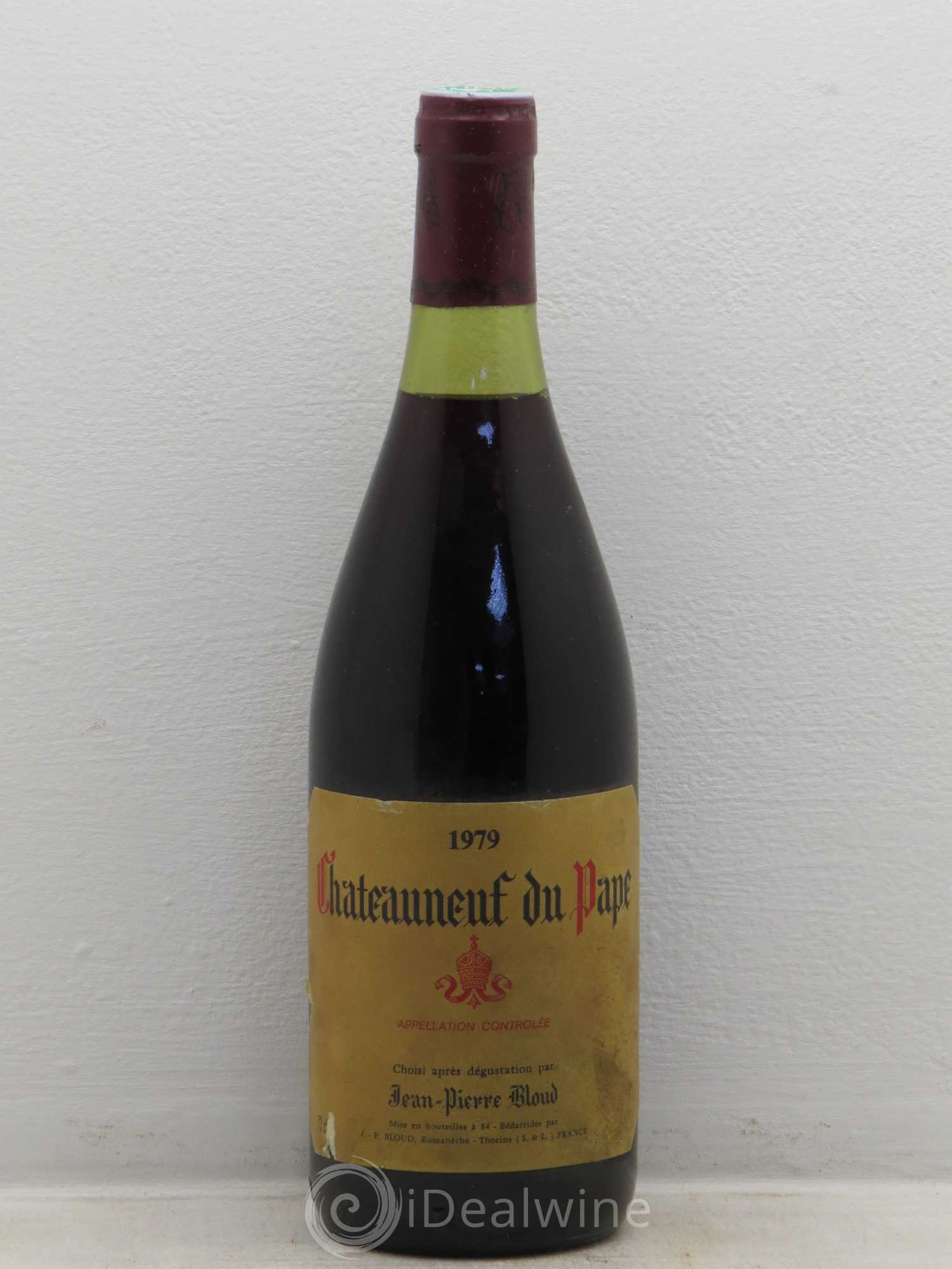 Châteauneuf-du-Pape Domaine Jena-Pierre Blond 1979 - Posten von 1 Flasche - 0