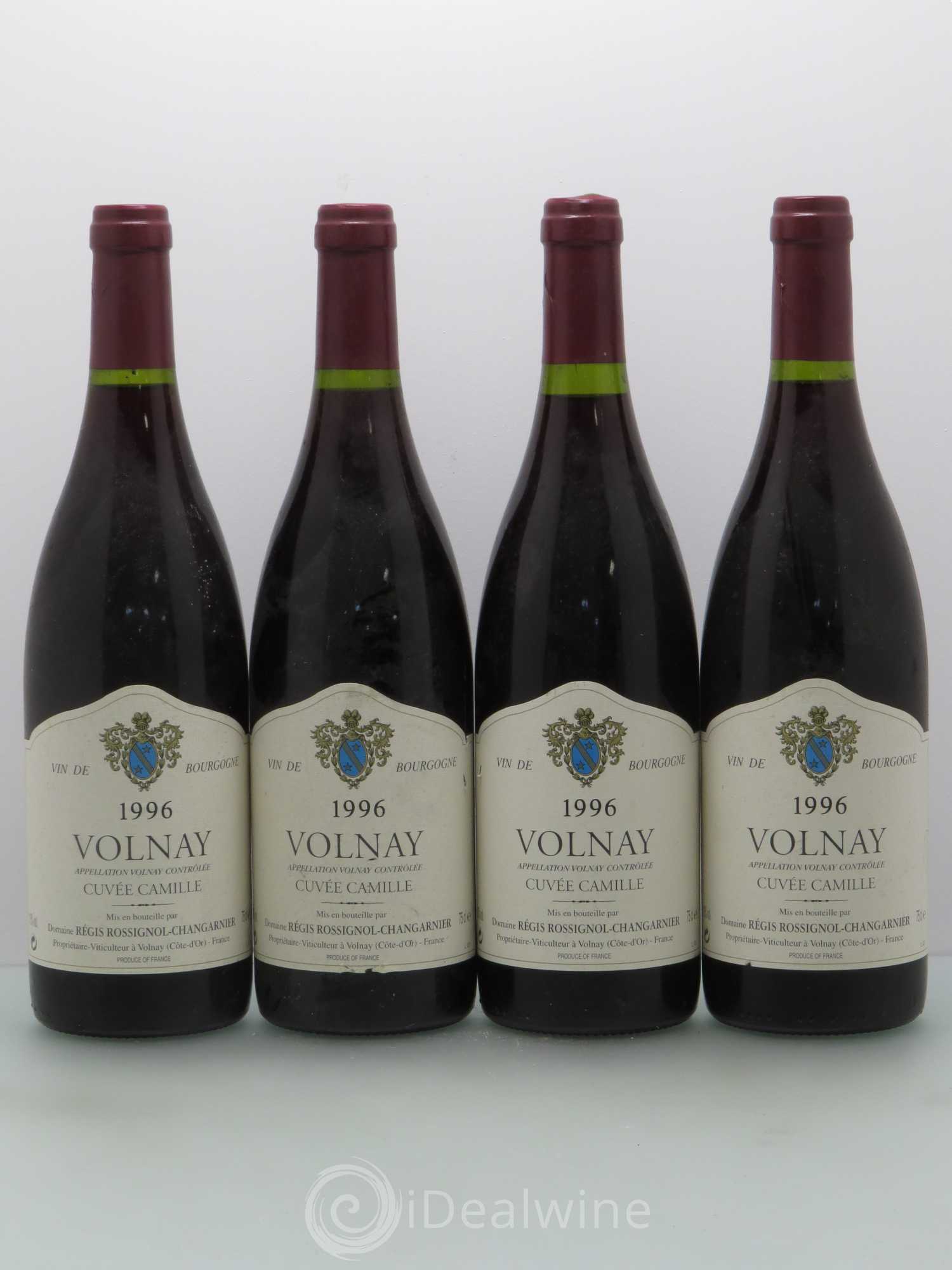 Volnay Rossignol Changarnier Cuvée Camille 1996 - Posten von 4 Flaschen - 0