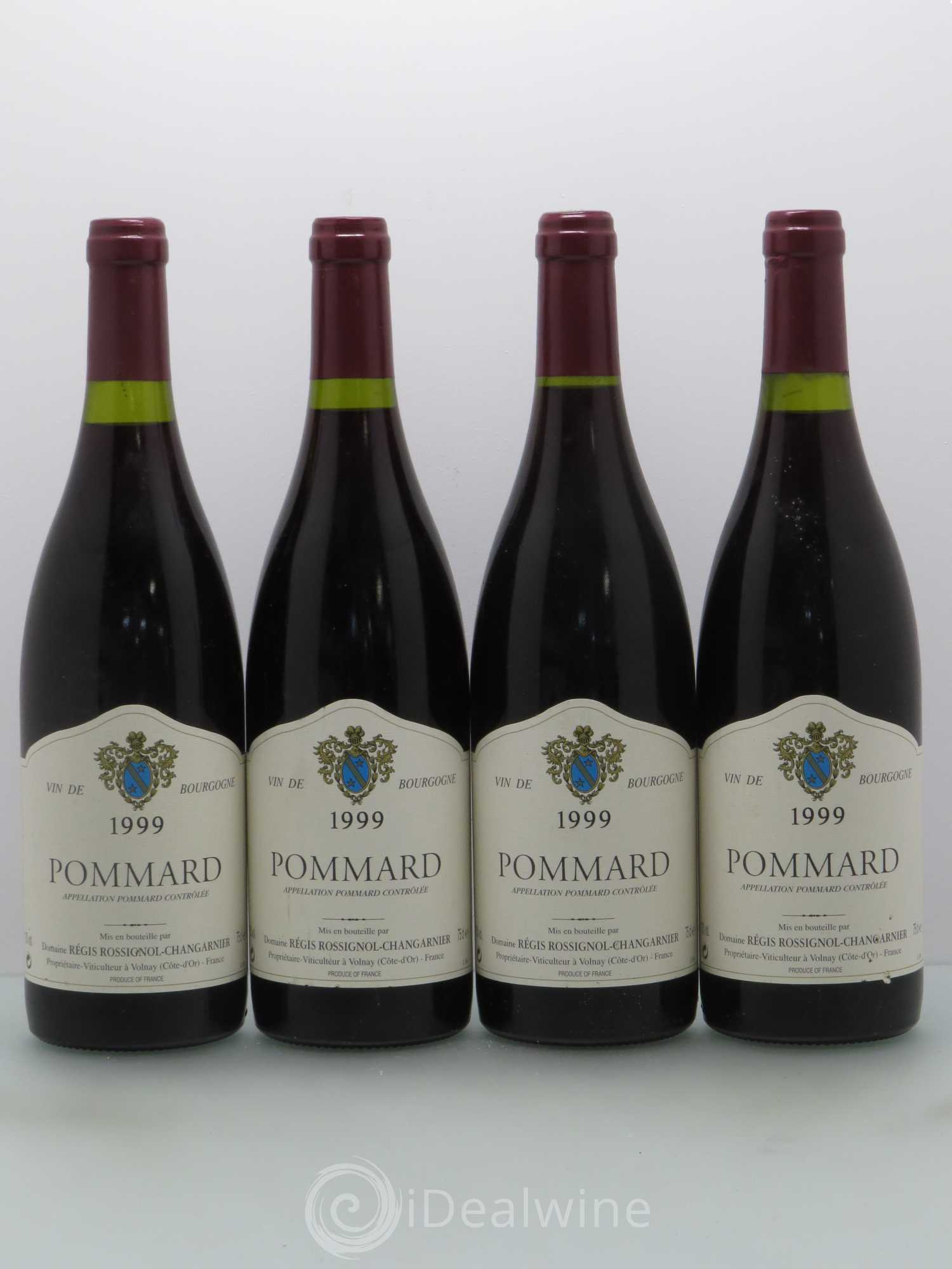 Pommard Rossignol Changarnier 1999 - Posten von 4 Flaschen - 0