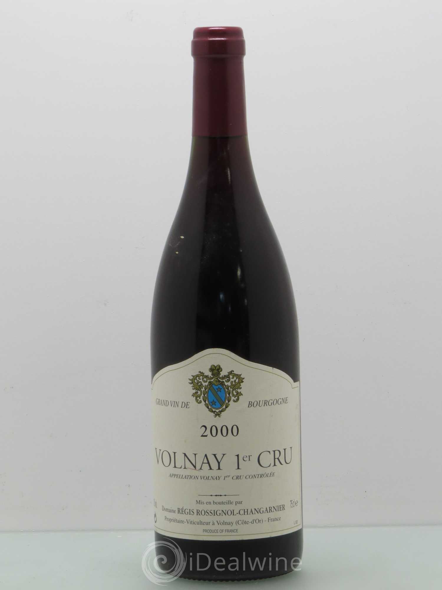Volnay Rossignol Changarnier. 1er cru 2000 - Posten von 1 Flasche - 0