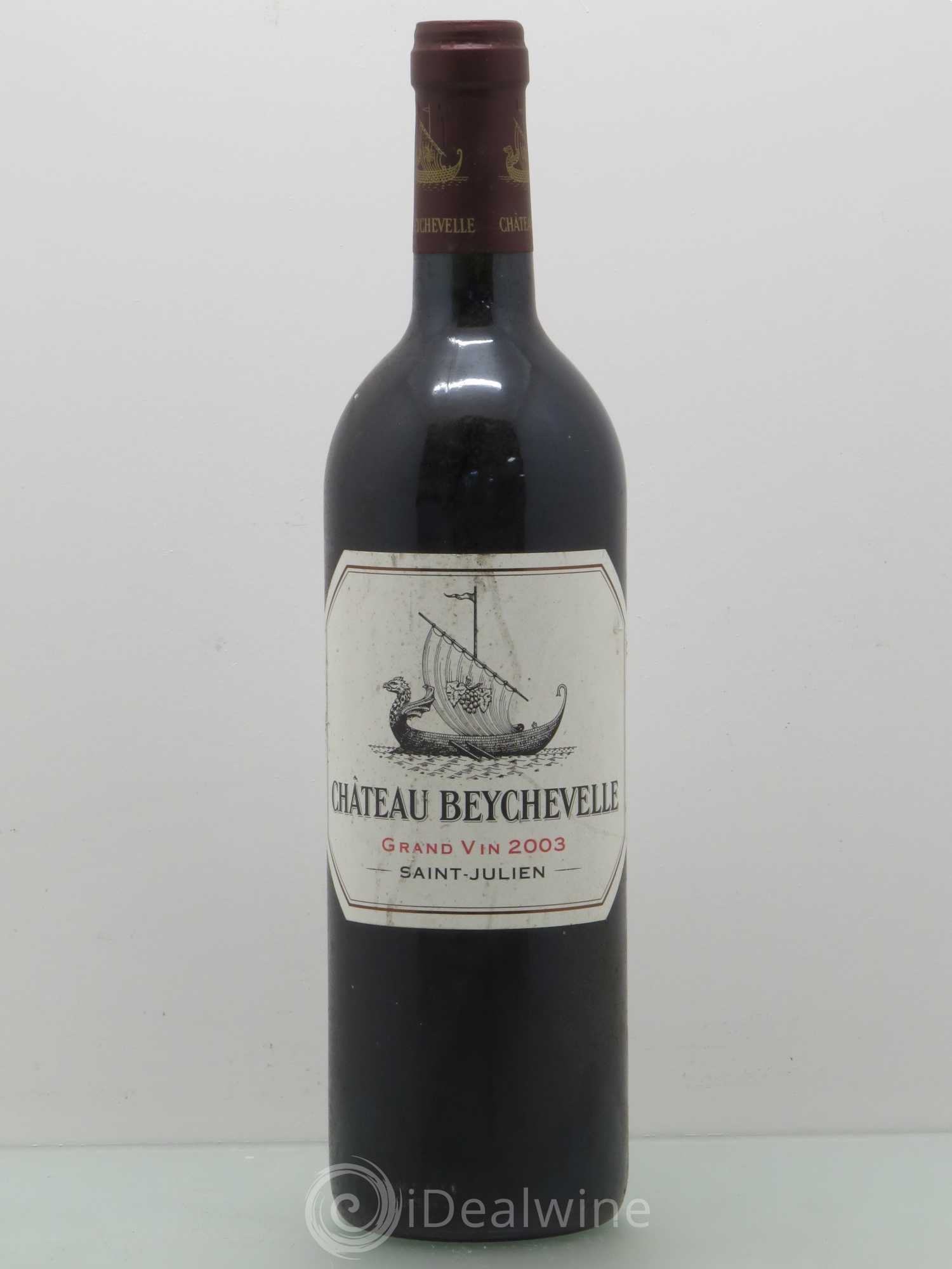 Château Beychevelle 4ème Grand Cru Classé 2003 - Lot de 1 bouteille - 0
