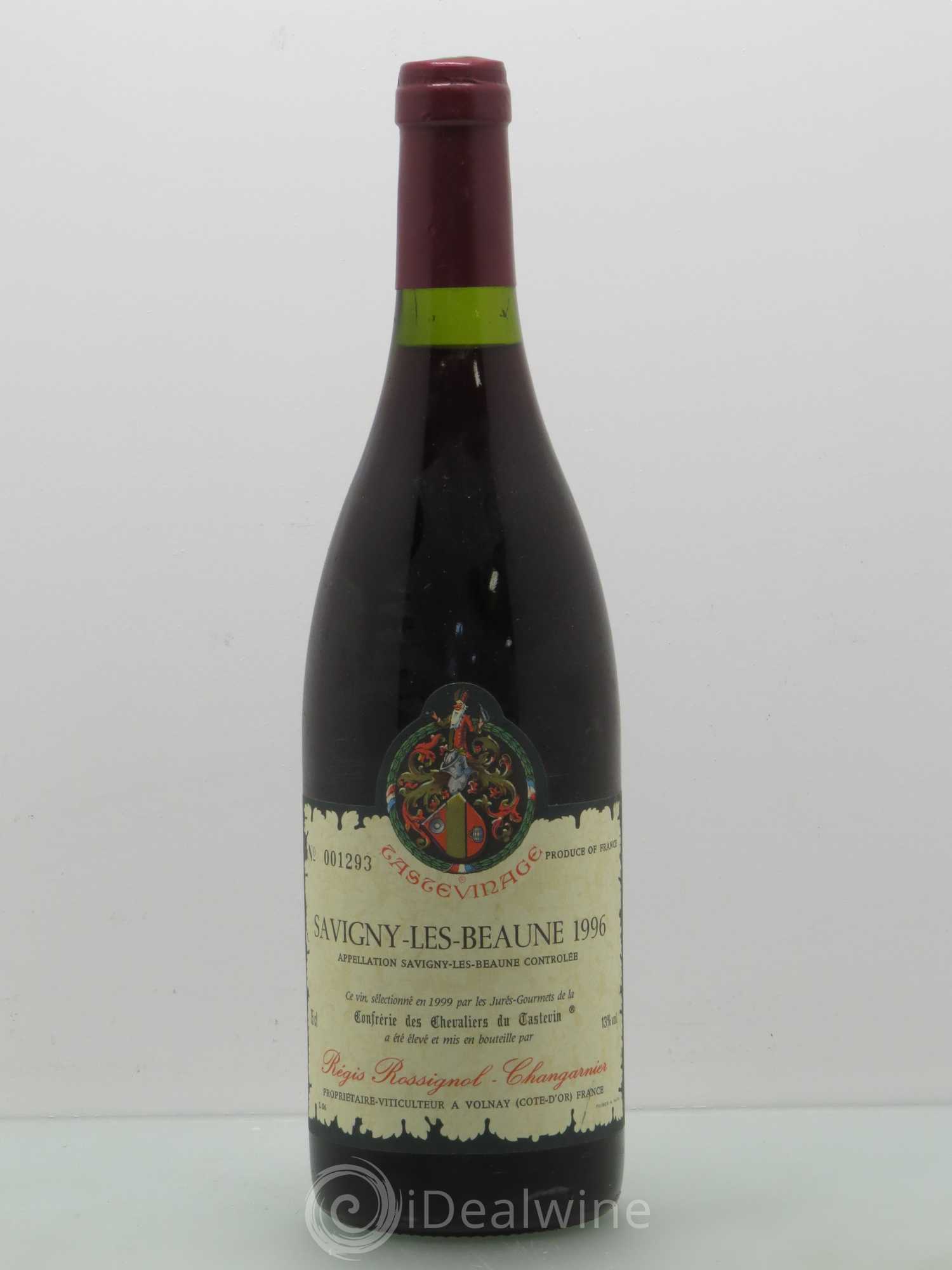 Savigny-lès-Beaune Rossignol Changarnier 1996 - Lot de 1 bouteille - 0