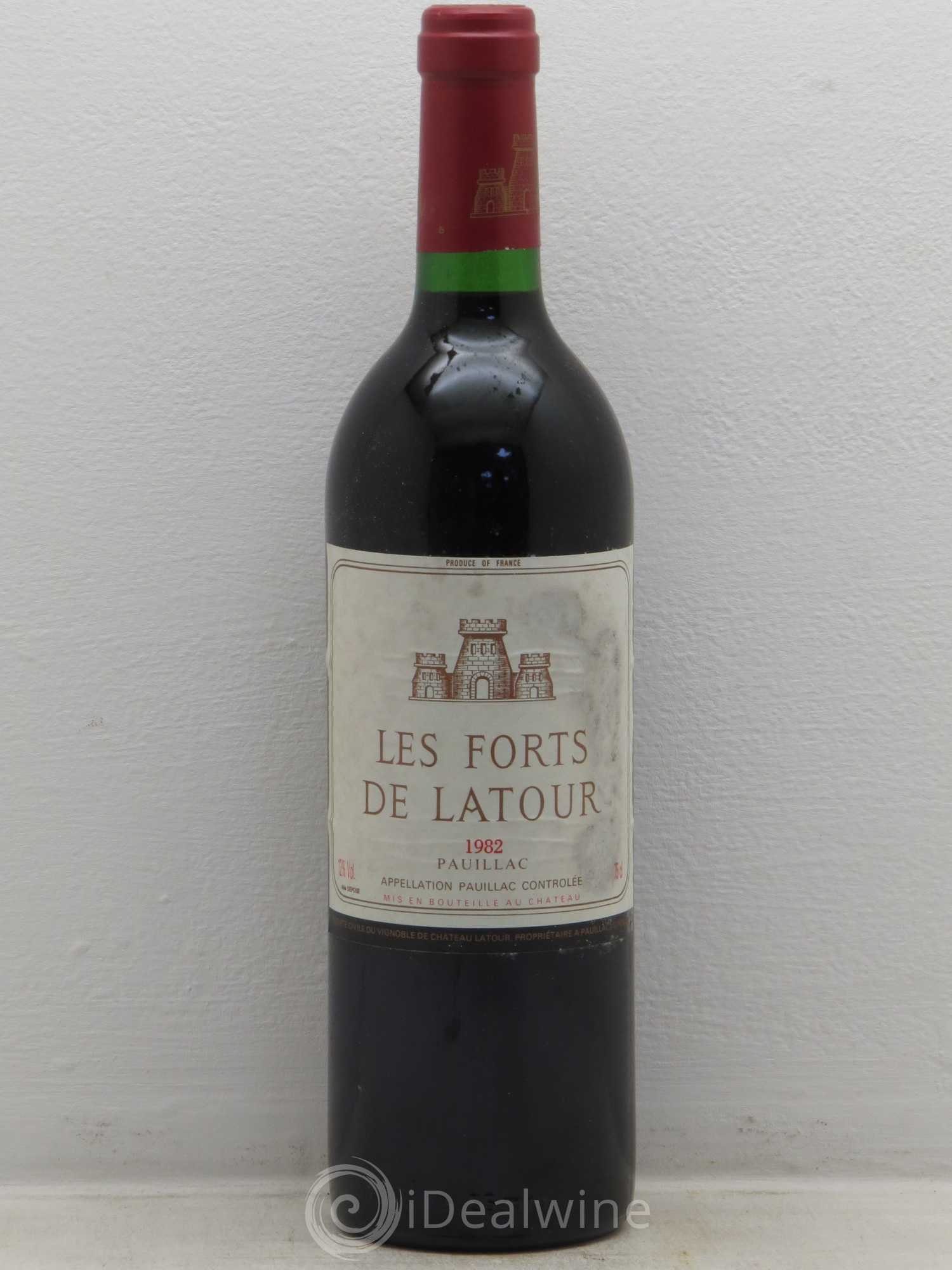 Les Forts de Latour Second Vin 1982 - Lot de 1 bouteille - 0