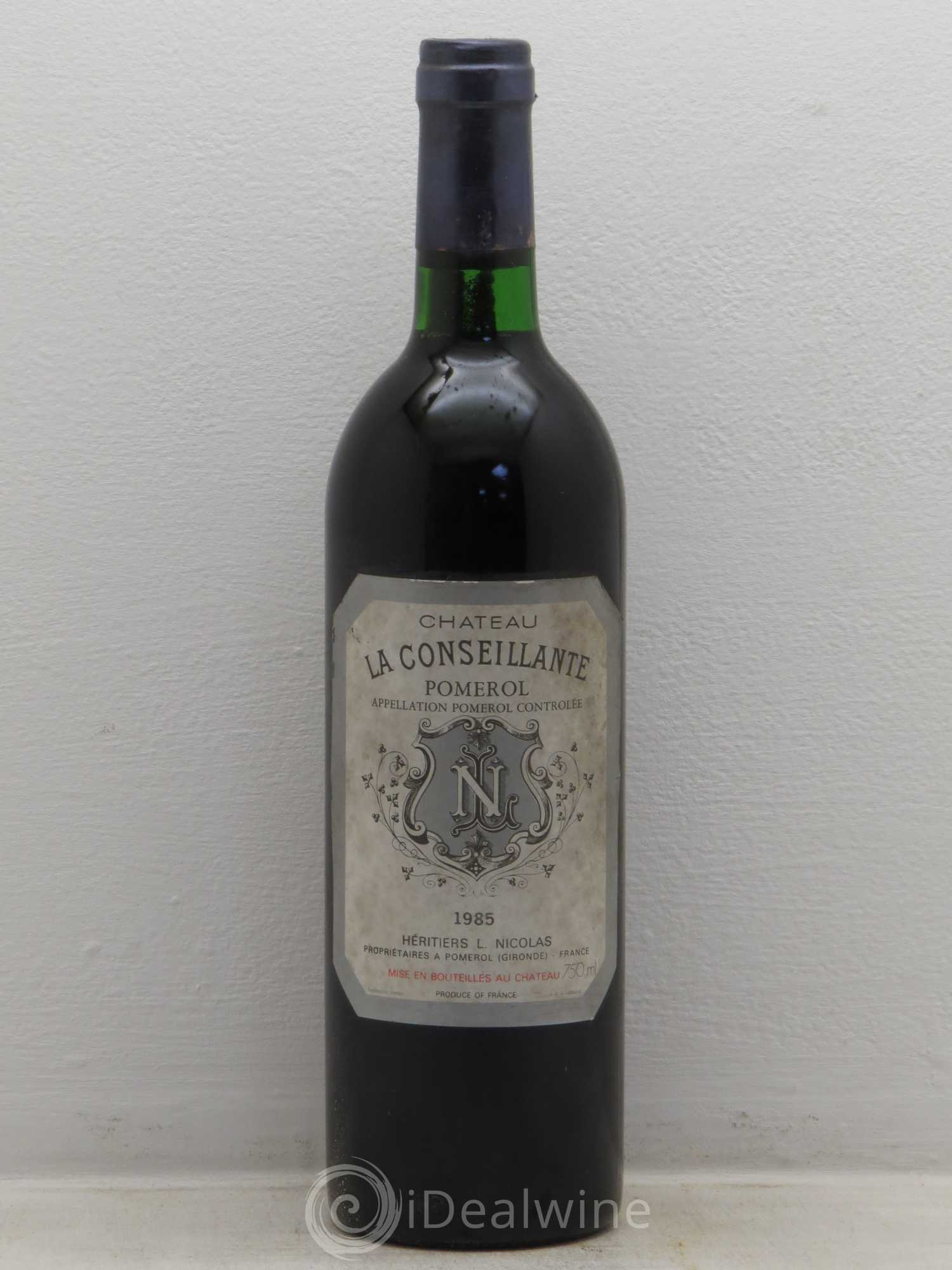 Château la Conseillante 1985 - Lot de 1 bouteille - 0