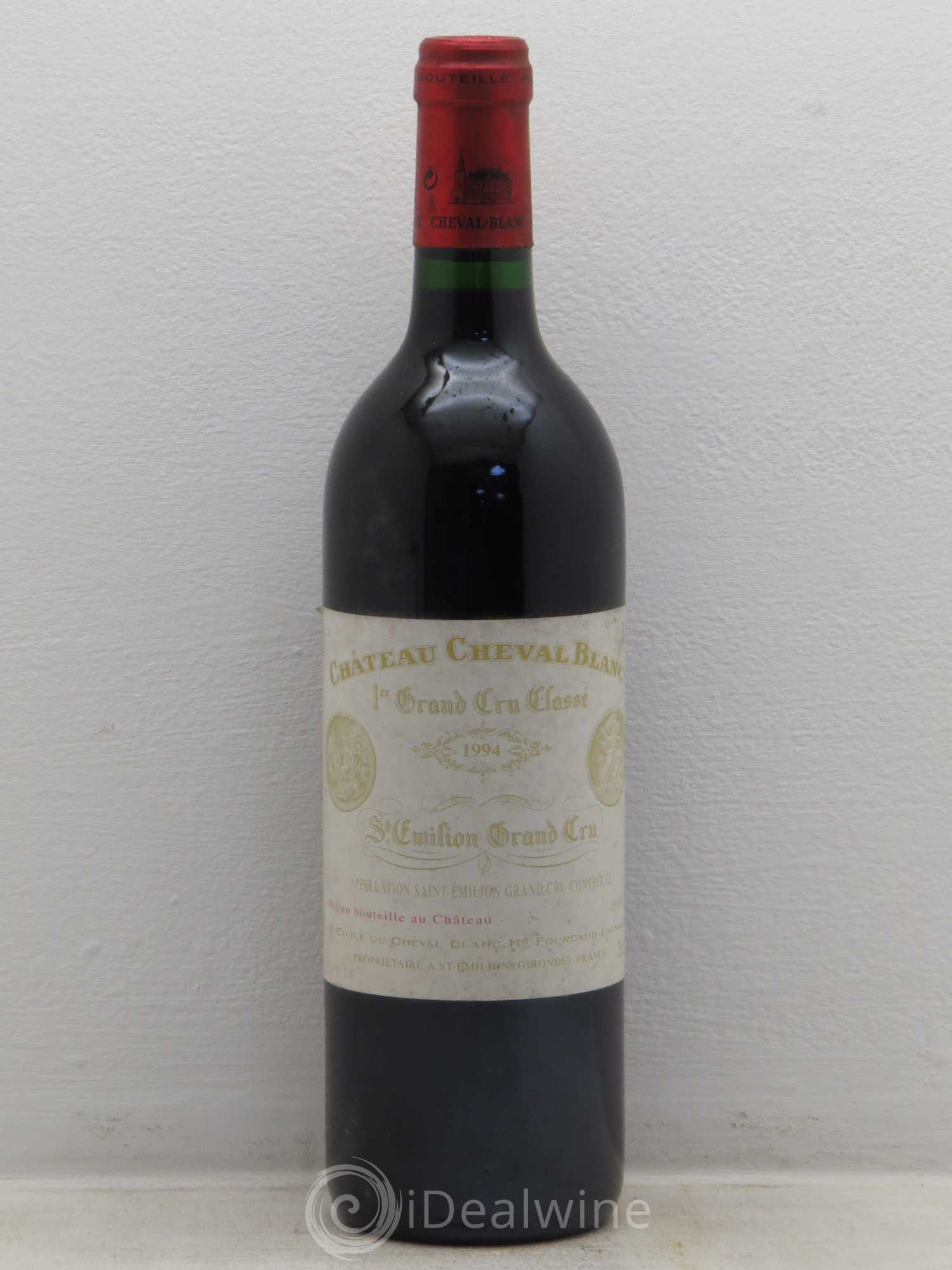 Château Cheval Blanc 1er Grand Cru Classé A 1994 - Lot de 1 bouteille - 0