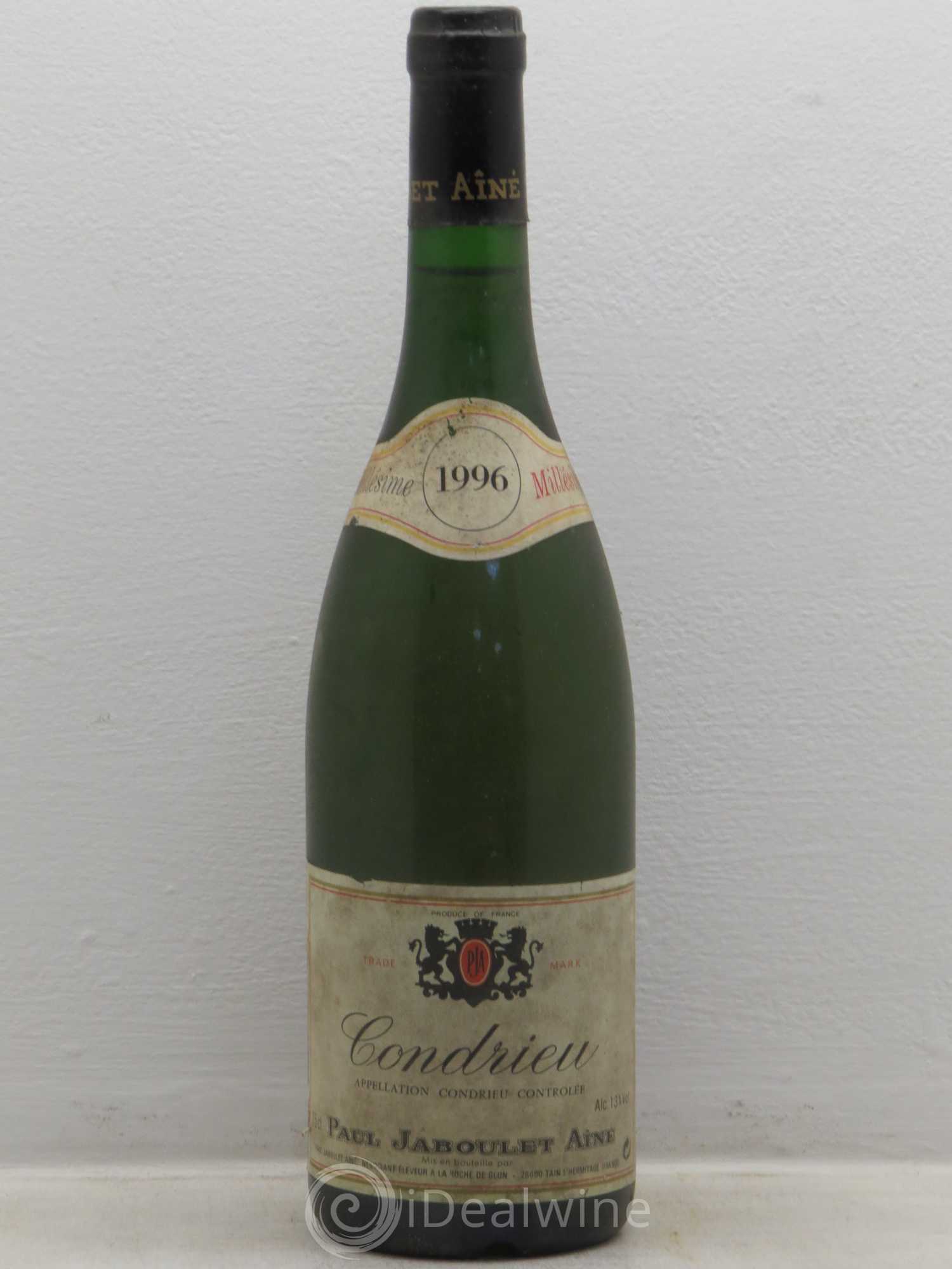 Condrieu Domaine Jaboulet Ainé 1996 - Posten von 1 Flasche - 0