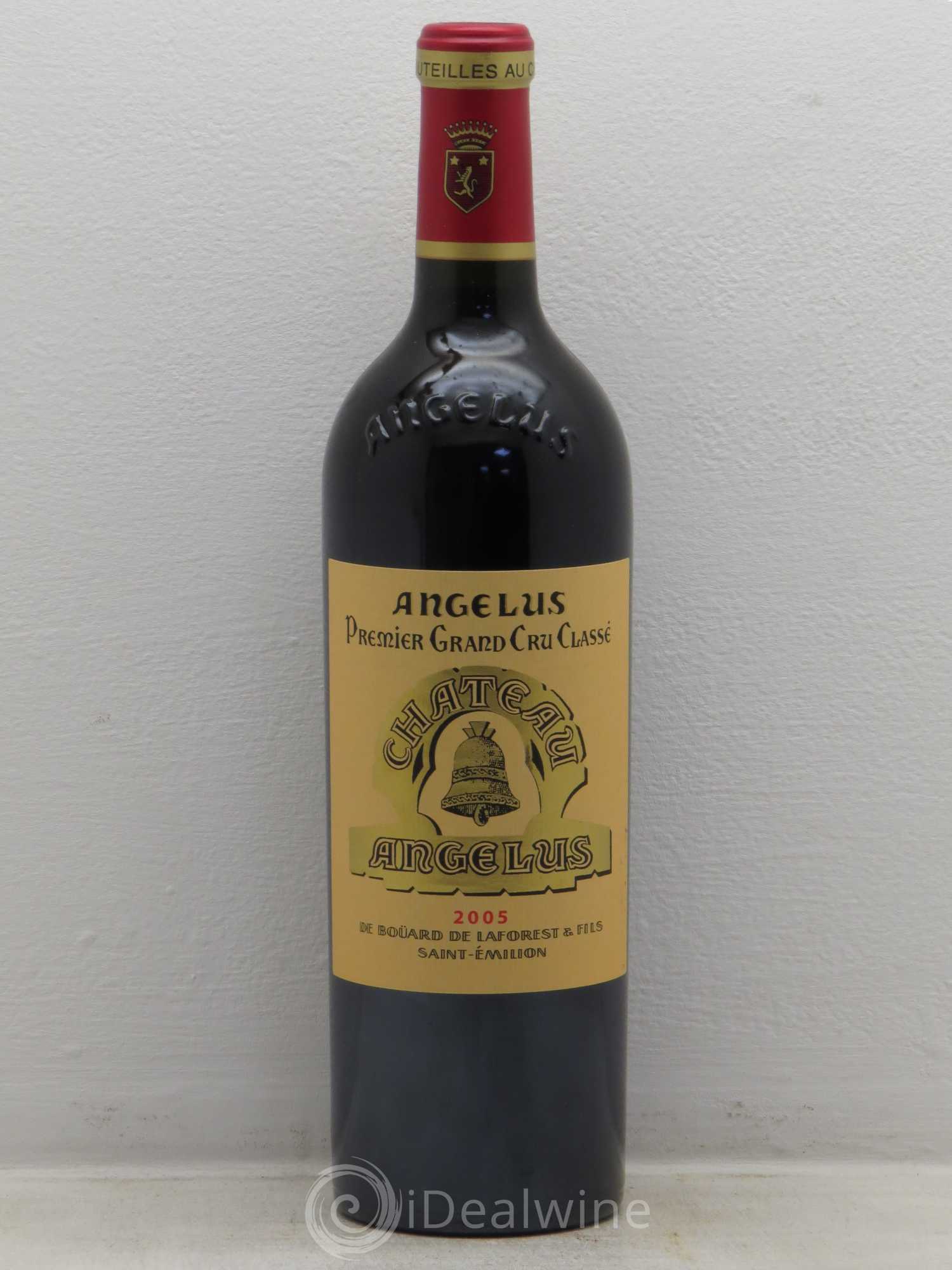 Château Angélus 1er Grand Cru Classé A 2005 - Lot de 1 bouteille - 0
