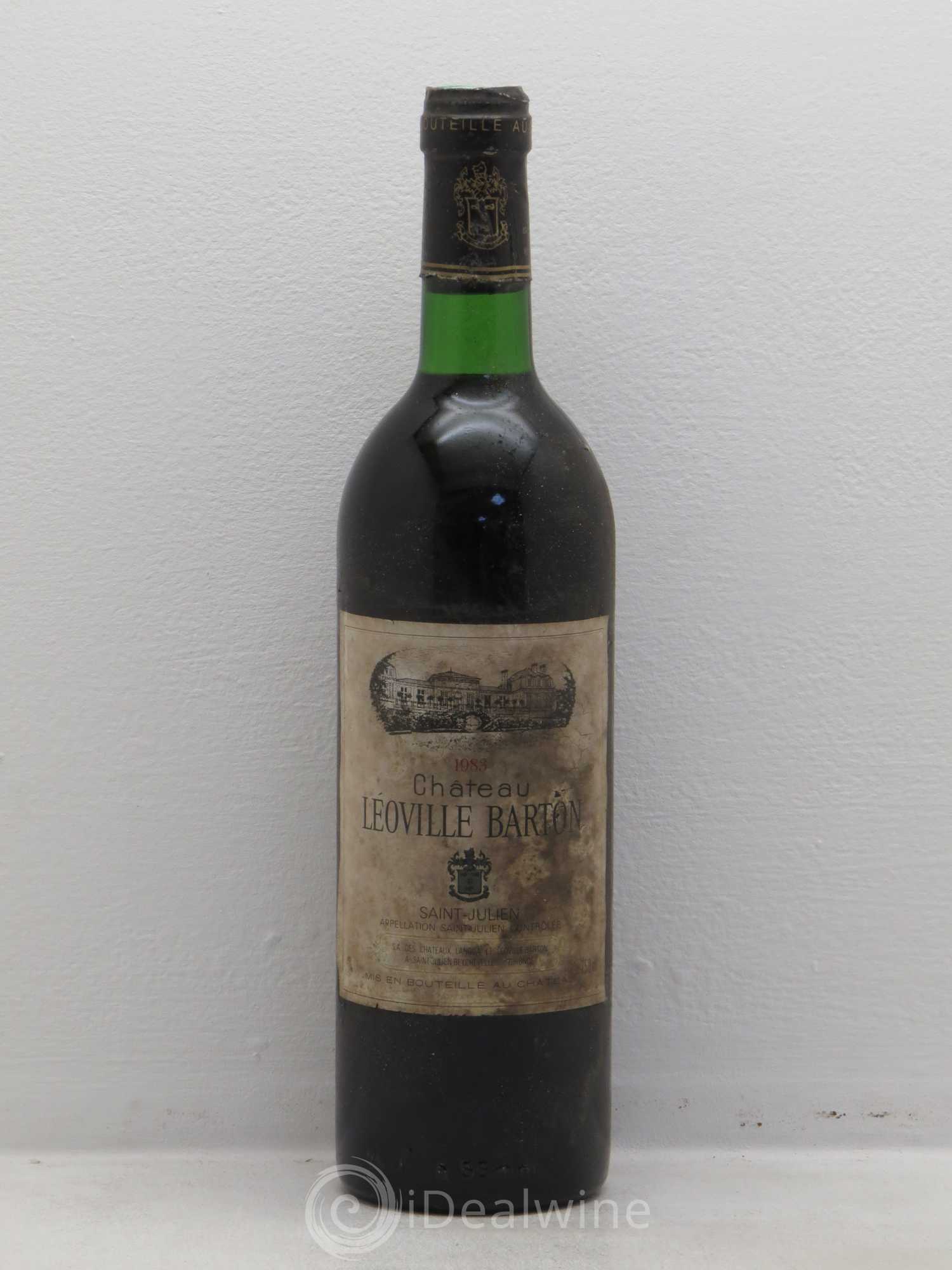 Château Léoville Barton 2ème Grand Cru Classé 1983 - Lot de 1 bouteille - 0
