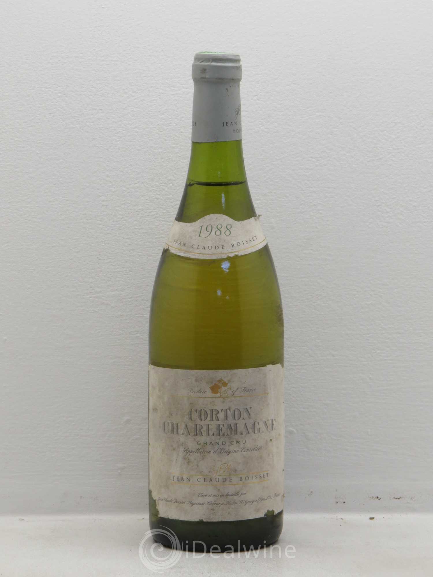 Corton-Charlemagne Grand Cru Boisset 1988 - Posten von 1 Flasche - 0