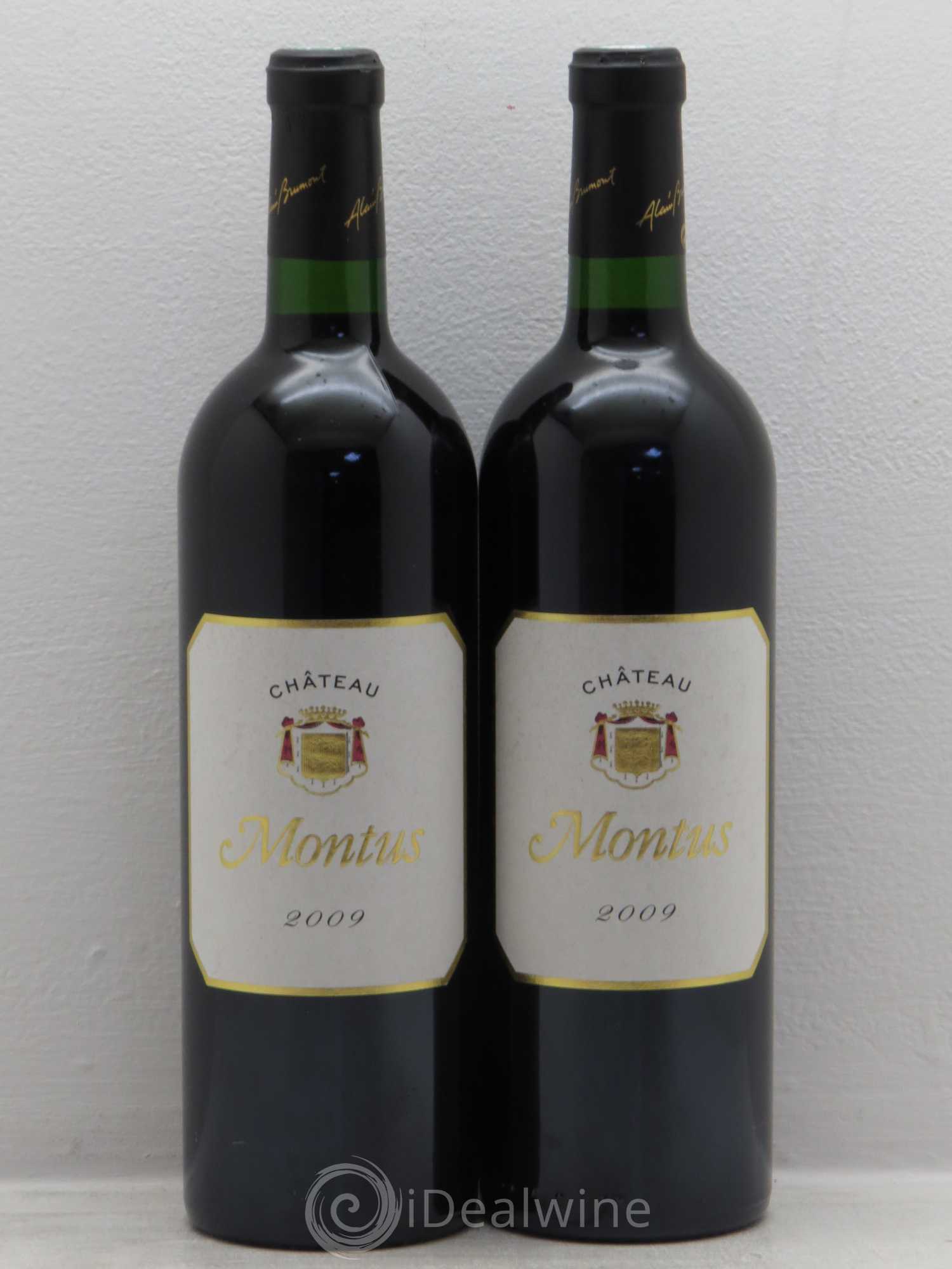 Madiran Château Montus Alain Brumont 2009 - Lot de 2 bouteilles - 0