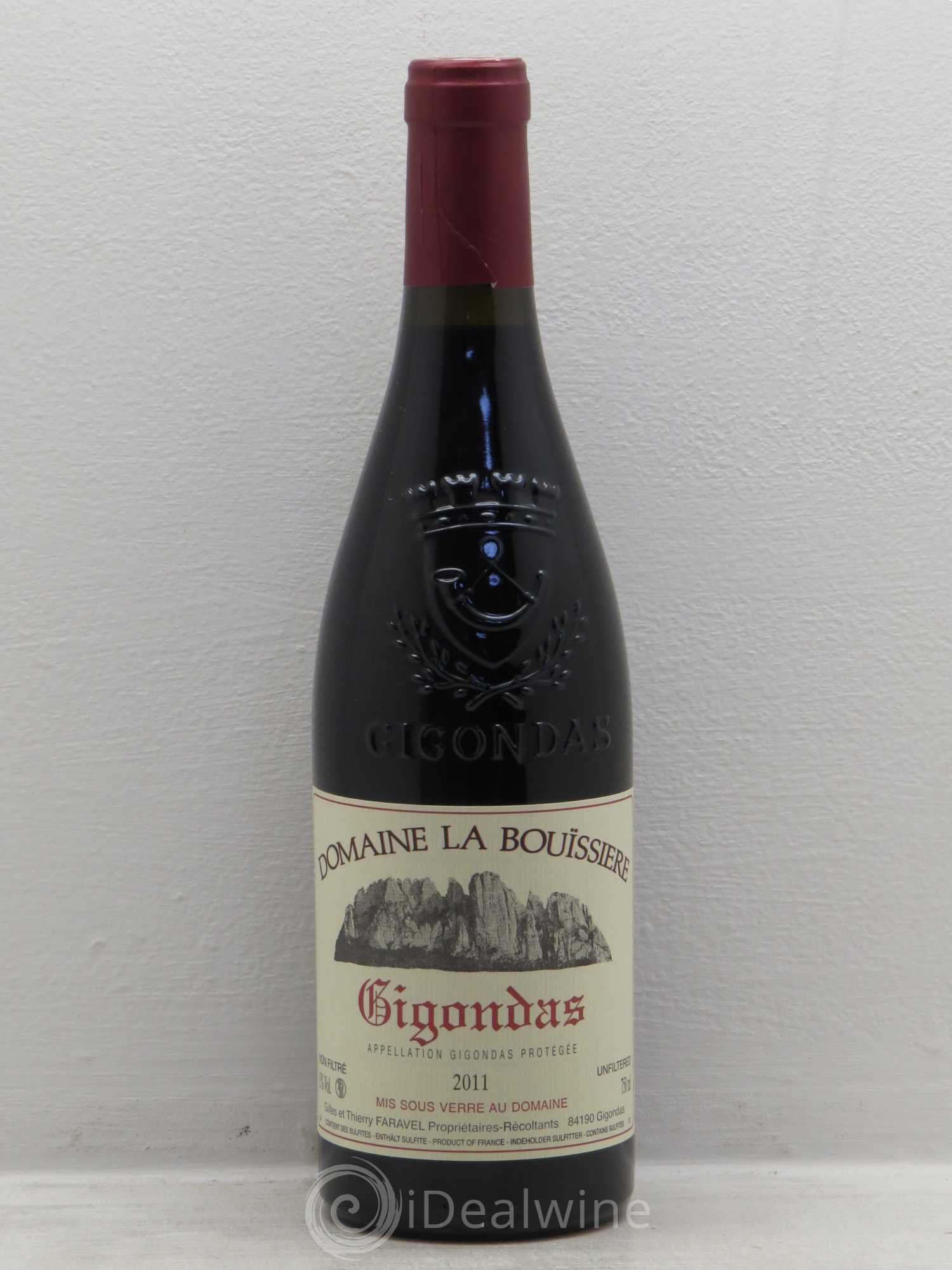 Gigondas La Bouïssière 2011 - Lot de 6 bouteilles - 0
