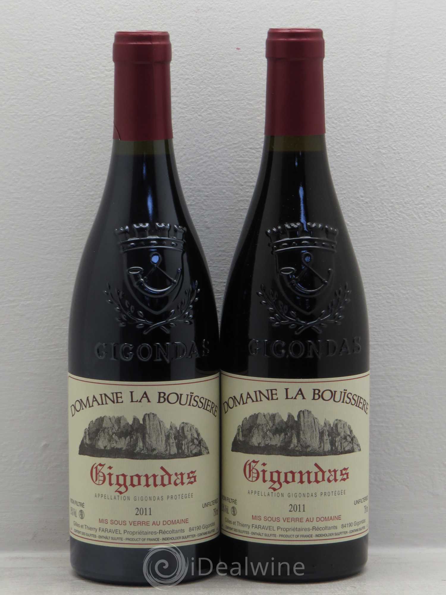 Gigondas La Bouïssière 2011 - Lot de 2 bouteilles - 0