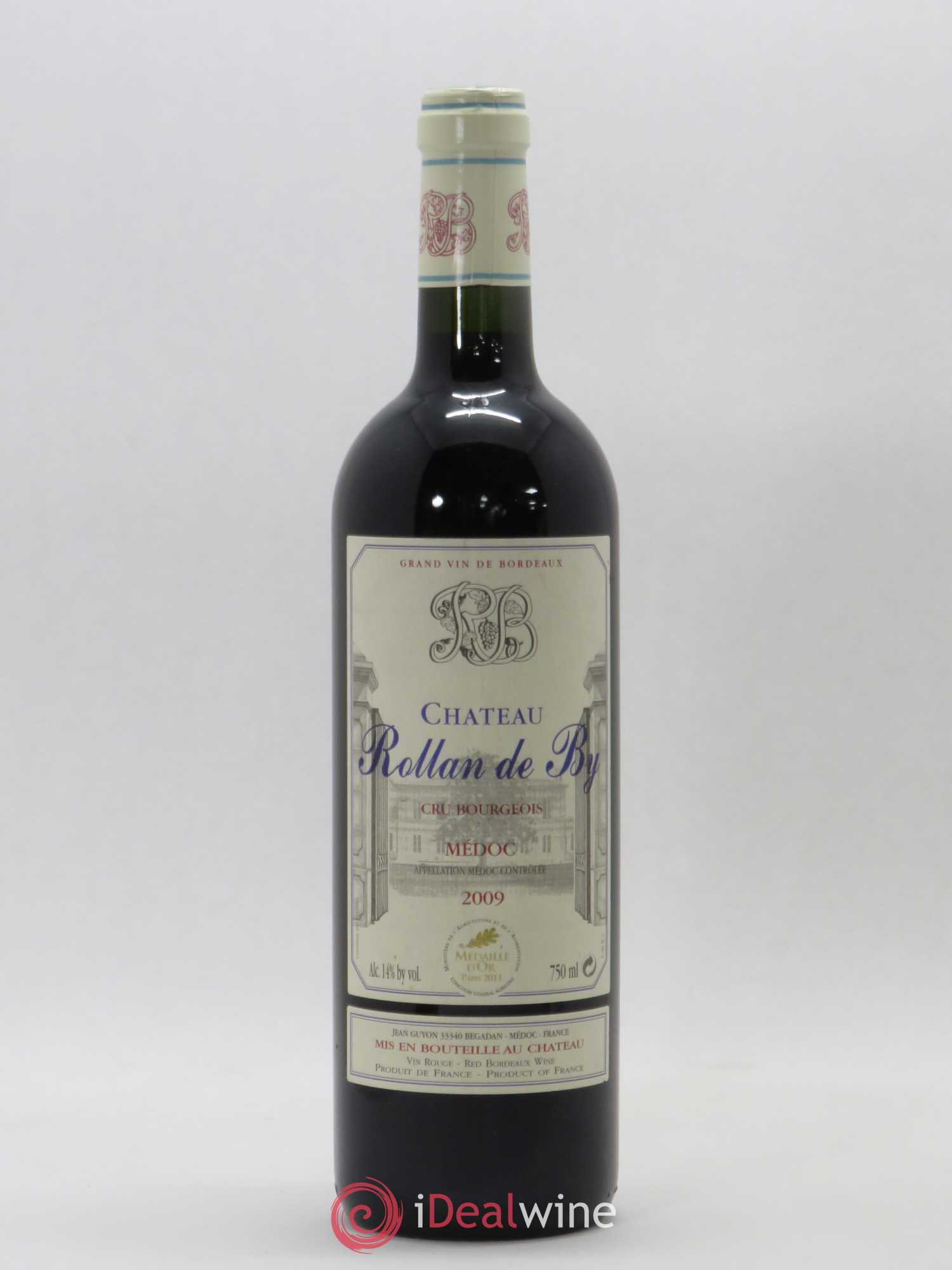 Château Rollan de By Cru Bourgeois 2009 - Lot de 1 bouteille - 0