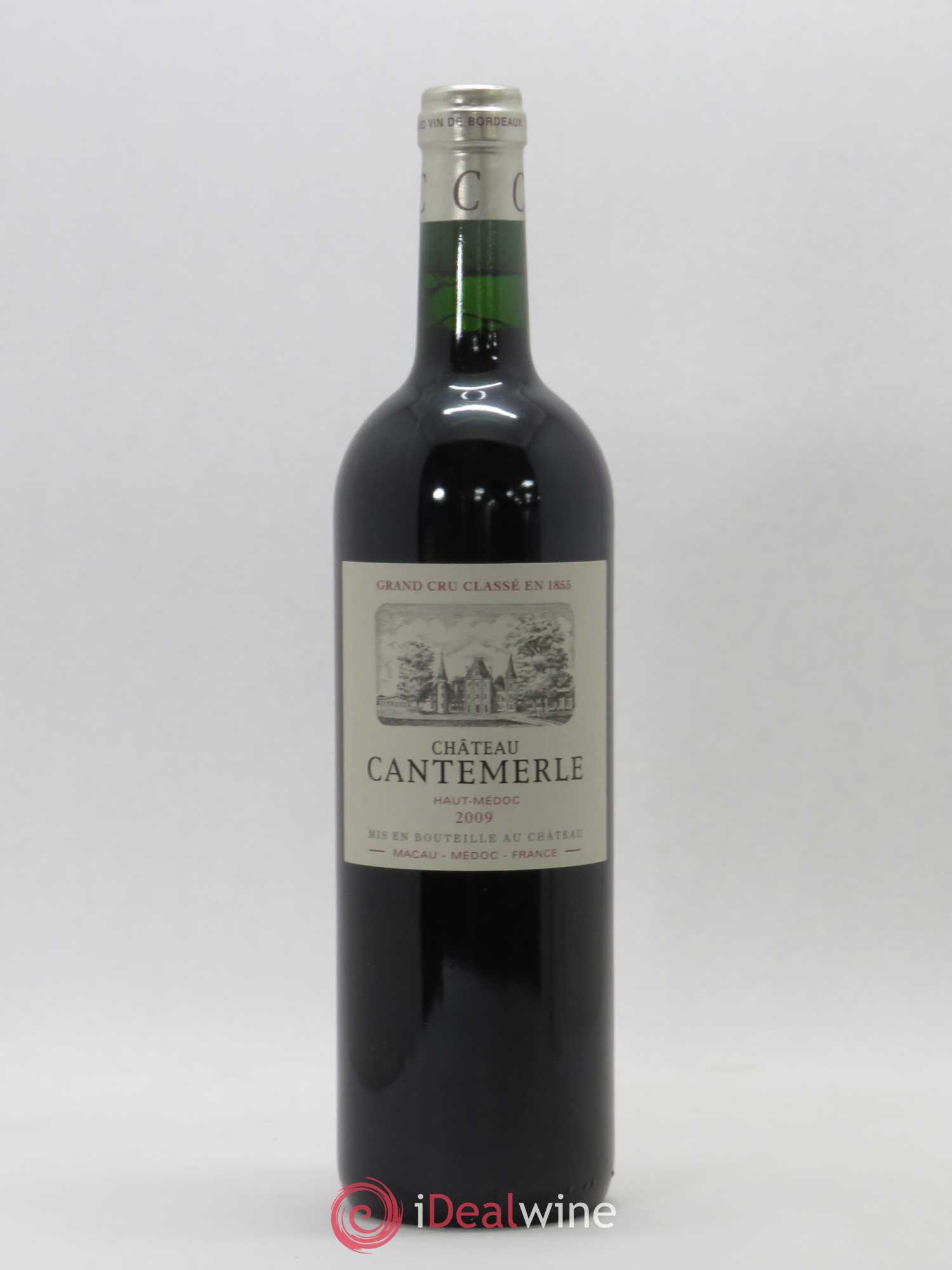 Château Cantemerle 5ème Grand Cru Classé 2009 - Lot de 1 bouteille - 0