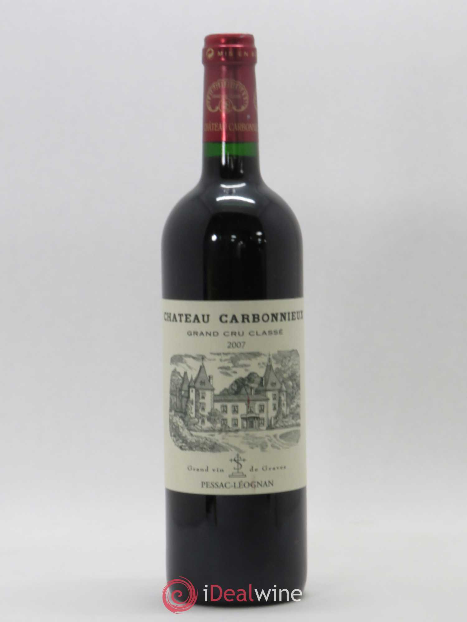 Château Carbonnieux Cru Classé de Graves 2007 - Lot de 1 bouteille - 0