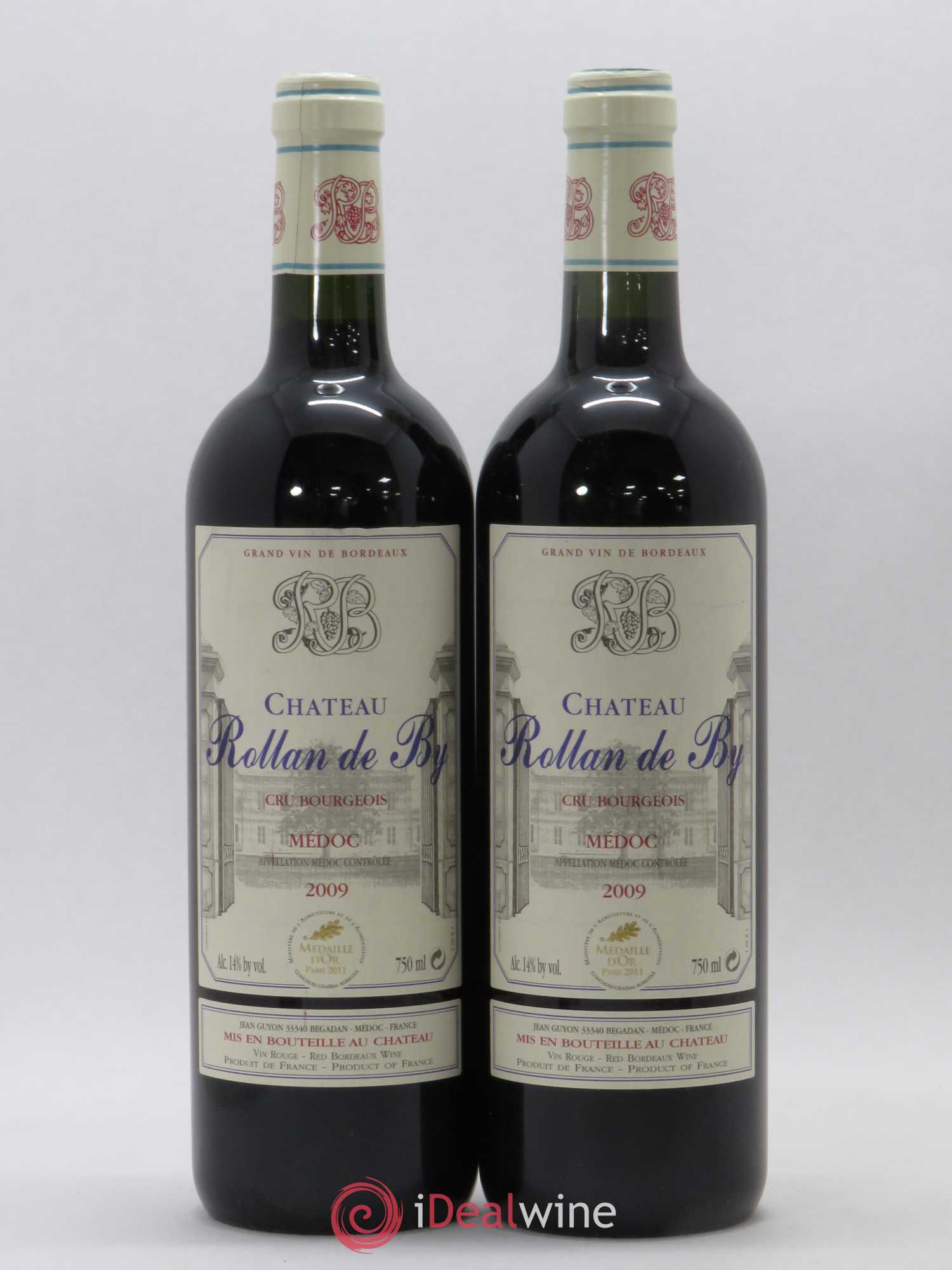 Château Rollan de By Cru Bourgeois 2009 - Lot de 2 bouteilles - 0