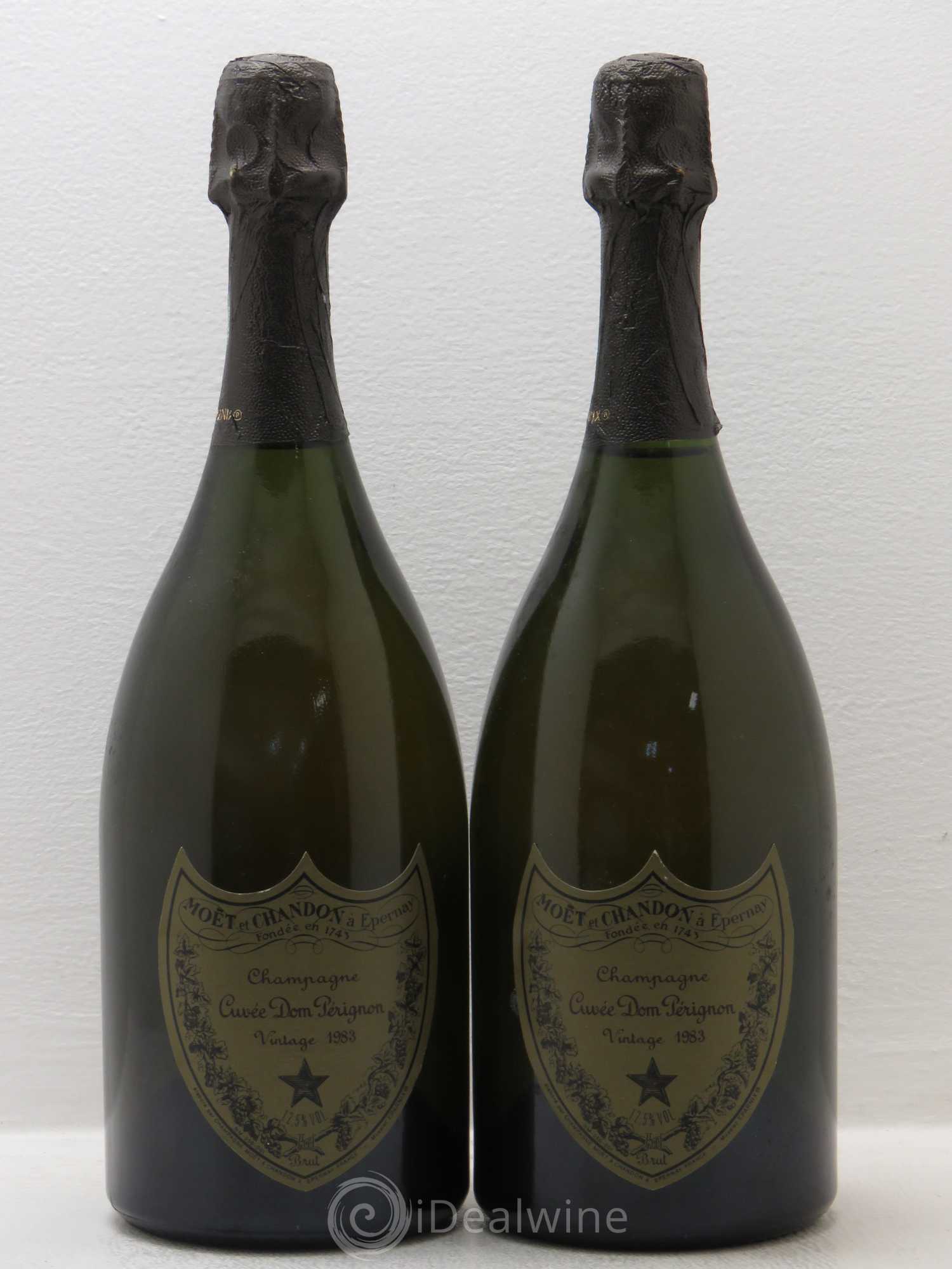 Brut Dom Pérignon 1983 - Lot de 2 bouteilles - 0