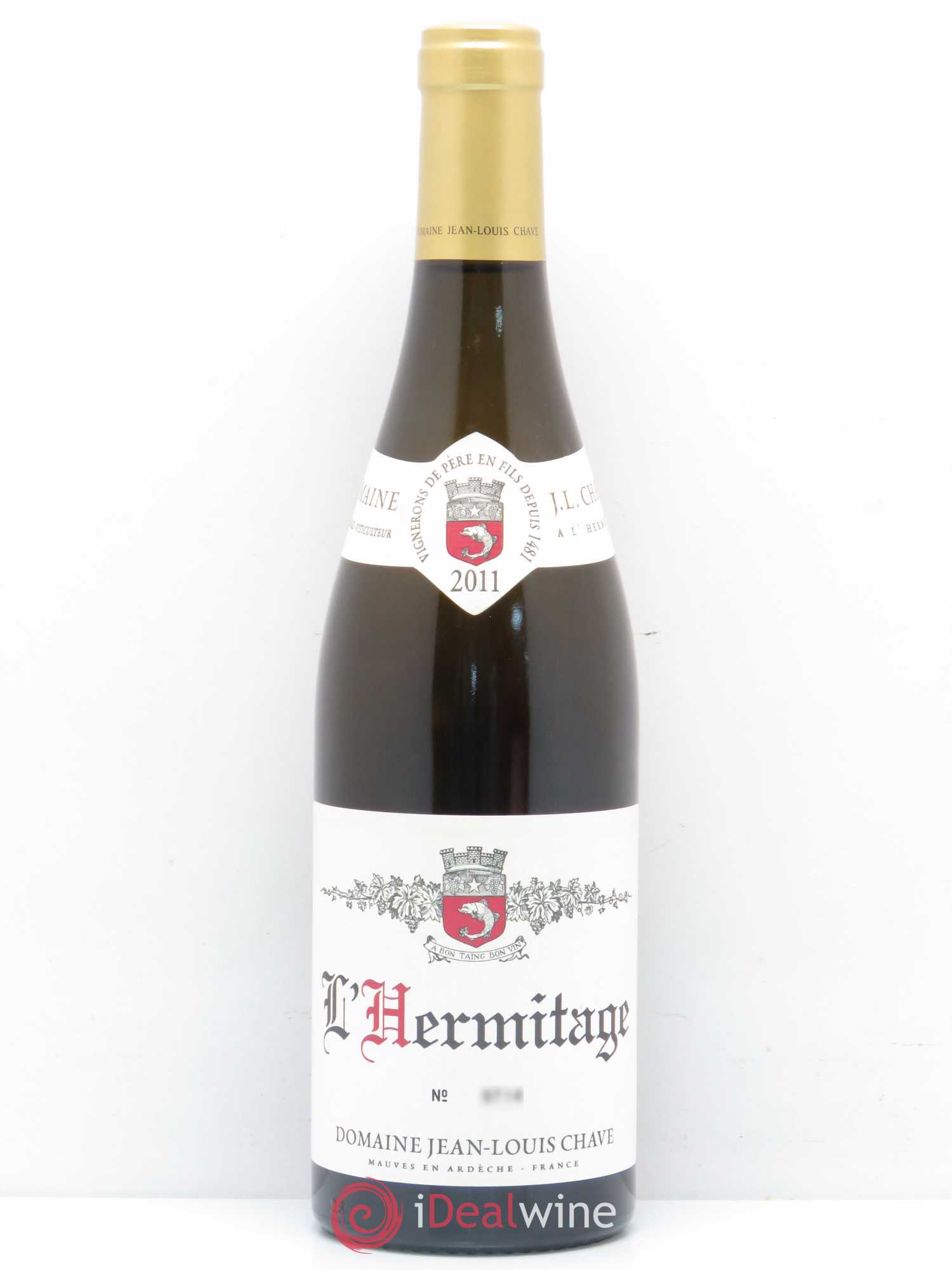 Hermitage Jean-Louis Chave 2011 - Lot de 1 bouteille - 0