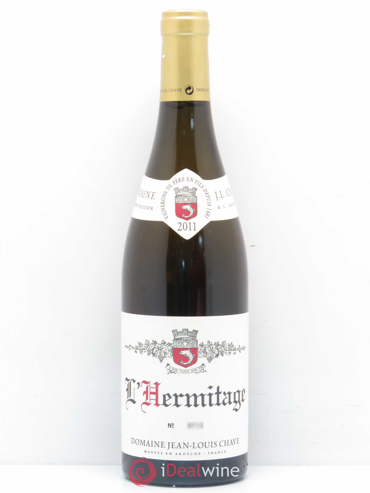 Hermitage Jean-Louis Chave 2011 - Lot de 1 bouteille - 0