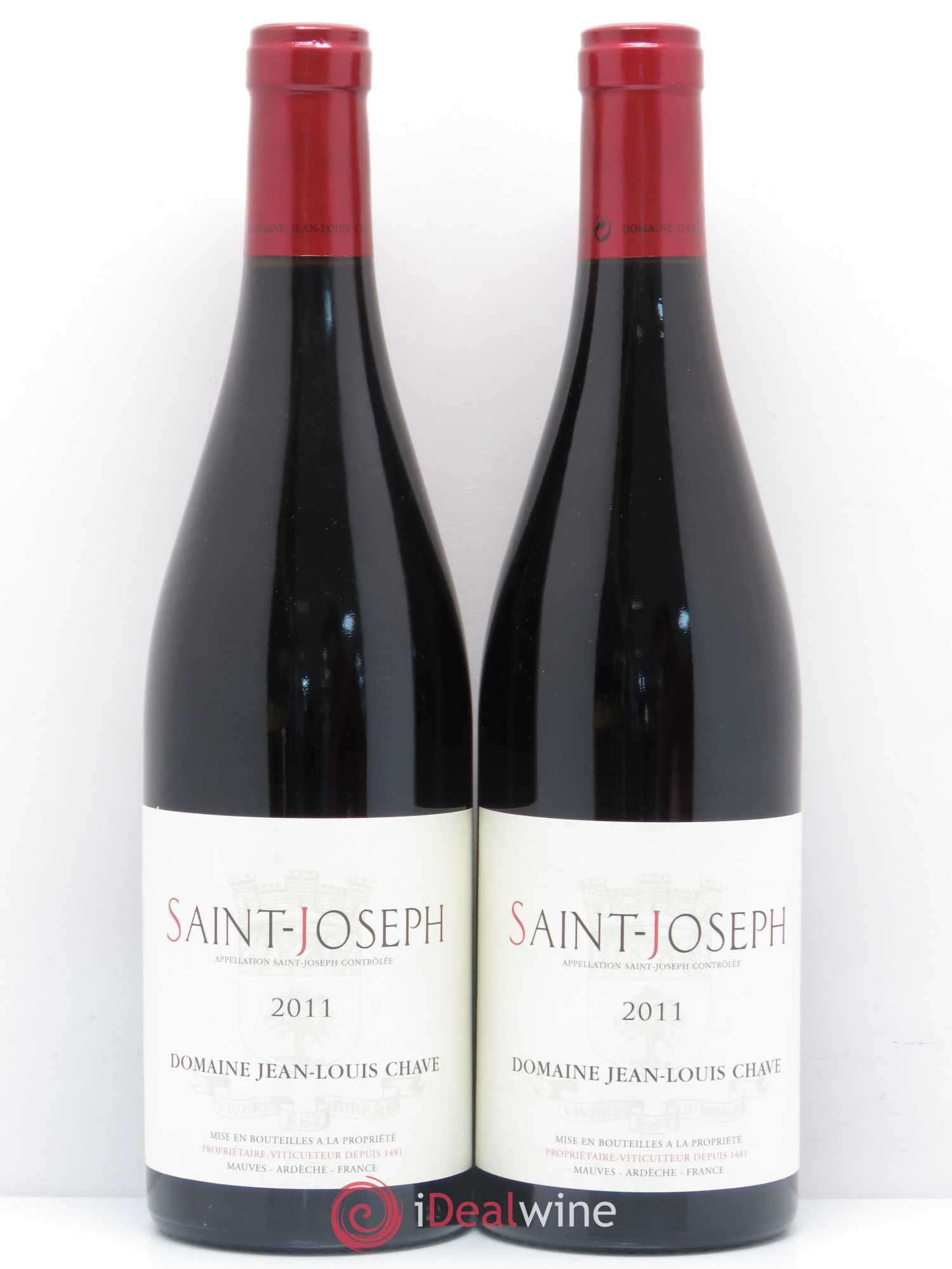 Saint-Joseph Jean-Louis Chave 2011 - Lot de 2 bouteilles - 0