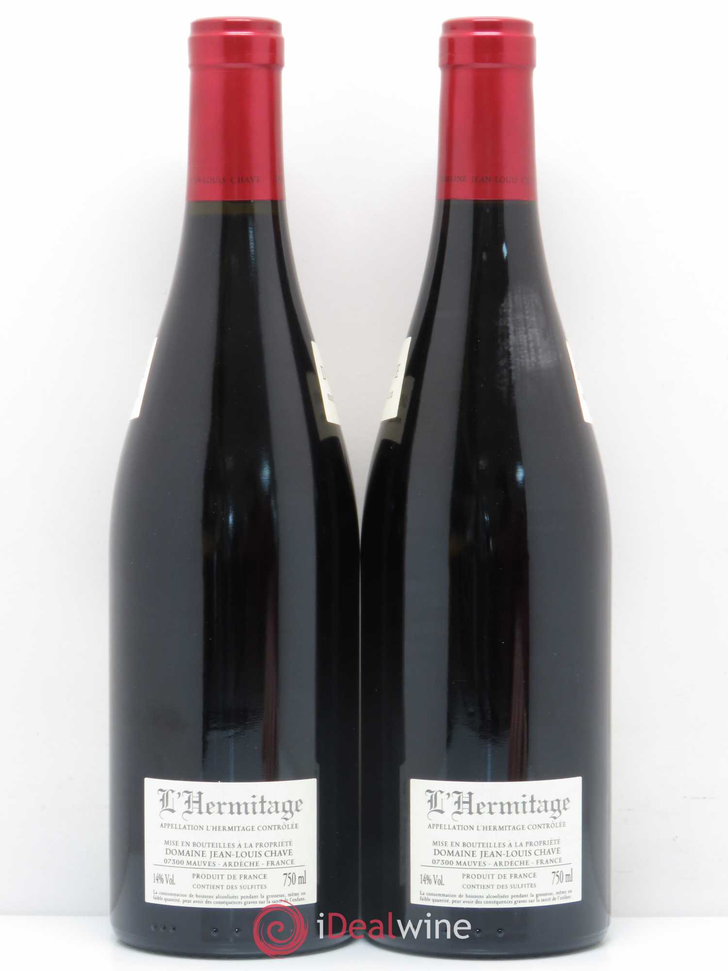 Hermitage Jean-Louis Chave 2012 - Lot de 2 bouteilles - 1