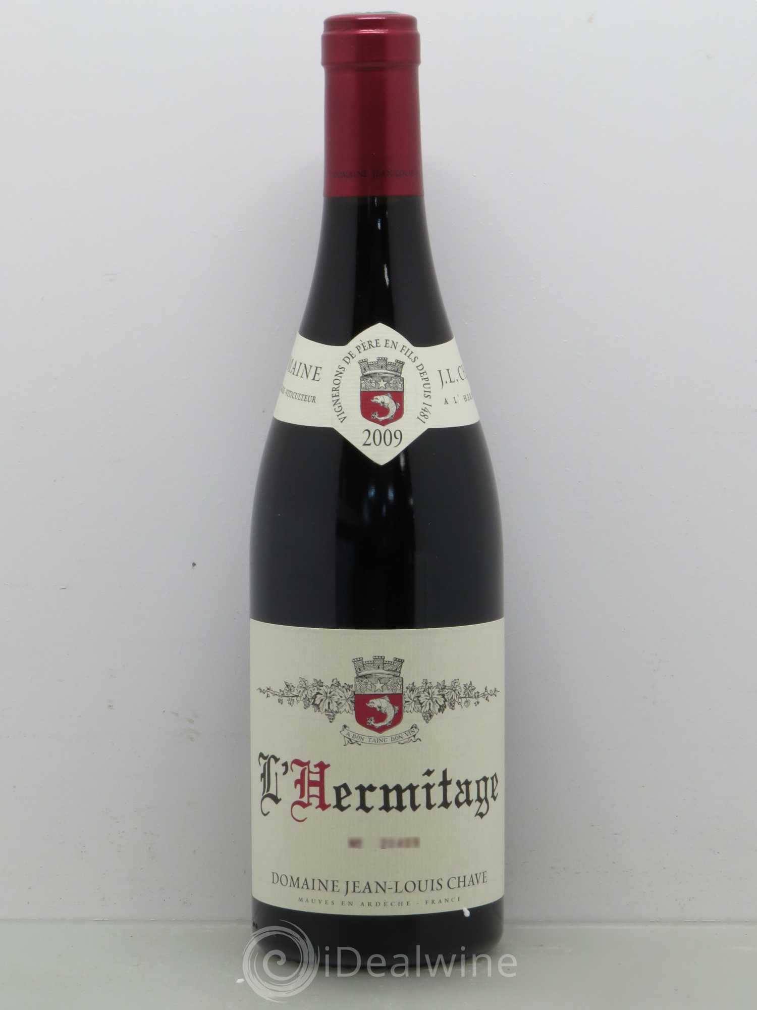 Hermitage Jean-Louis Chave 2009 - Lot de 1 bouteille - 0
