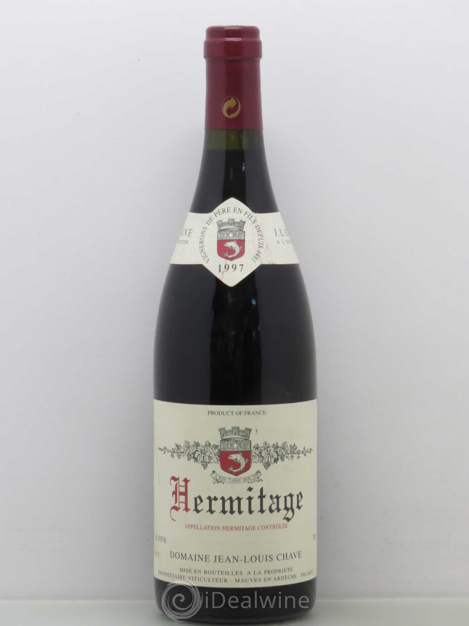 Hermitage Jean-Louis Chave 1997 - Lot de 1 bouteille - 0