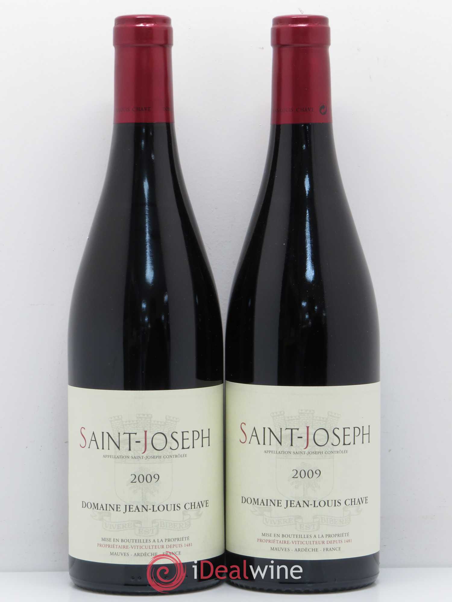 Saint-Joseph Jean-Louis Chave 2009 - Lot de 2 bouteilles - 0
