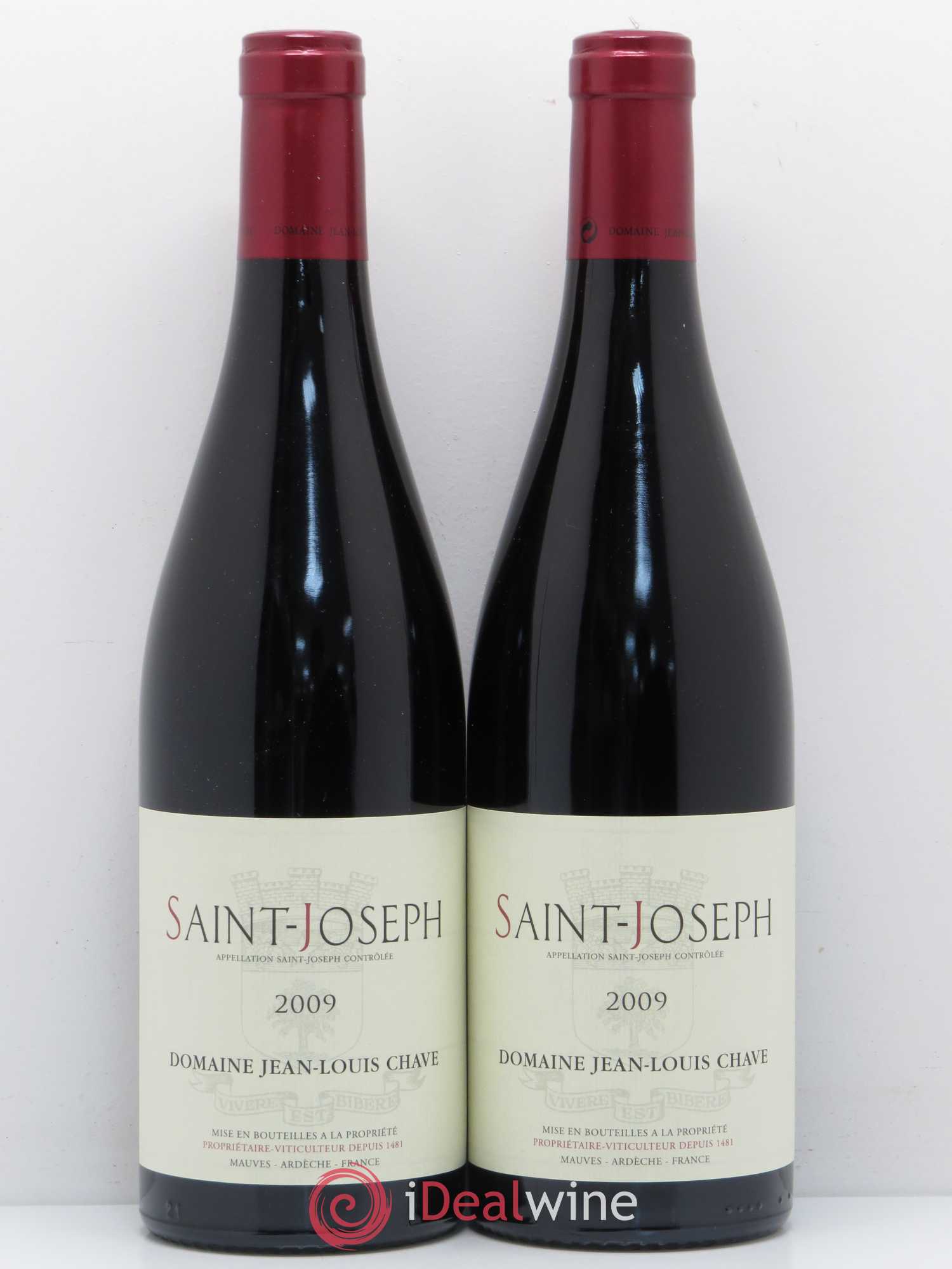 Saint-Joseph Jean-Louis Chave 2009 - Lot de 2 bouteilles - 0