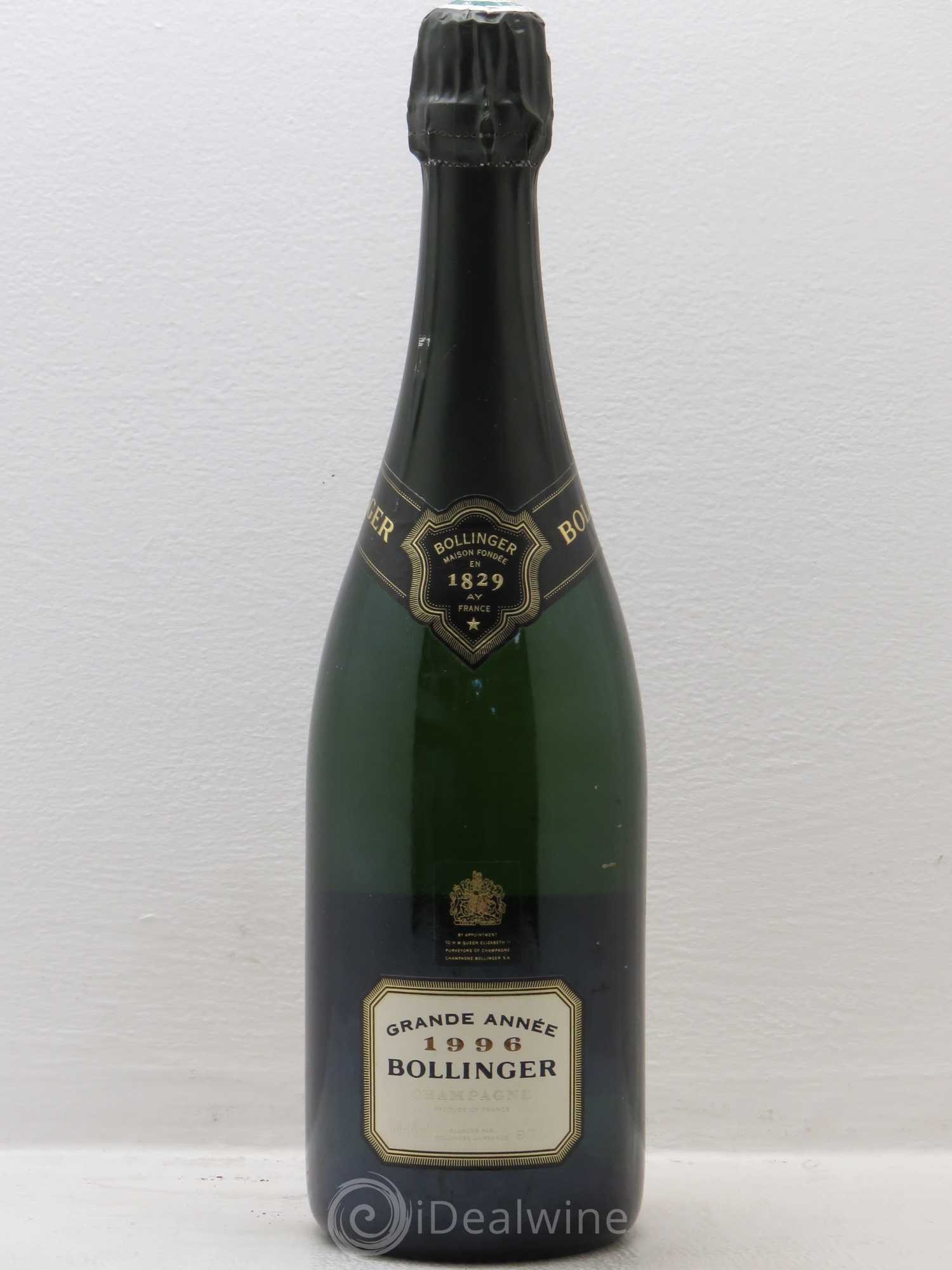 La Grande Année Brut Bollinger 1996 - Lot de 1 bouteille - 0